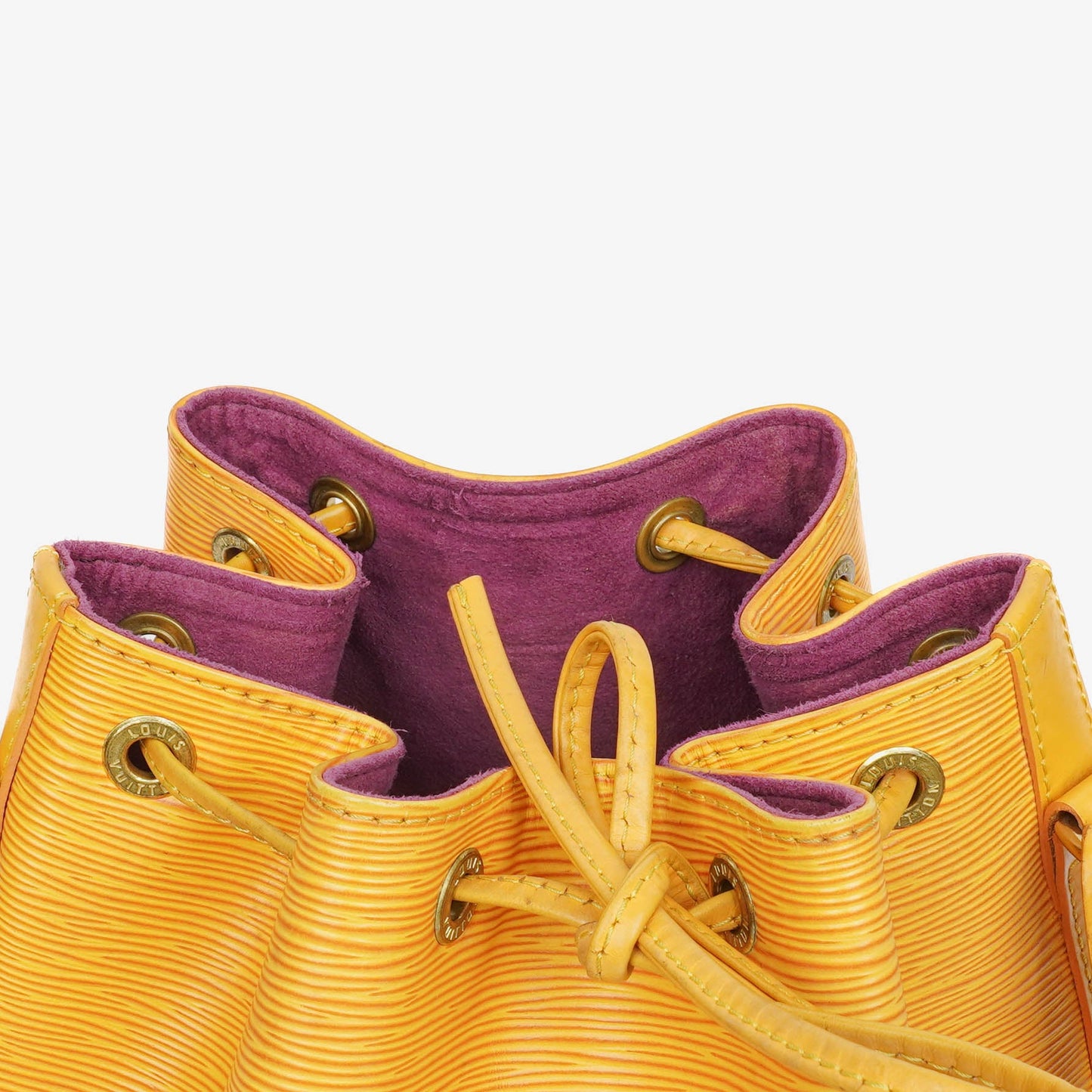 Louis Vuitton Noe Grande GM Yellow Epi Leather Shoulder Bag