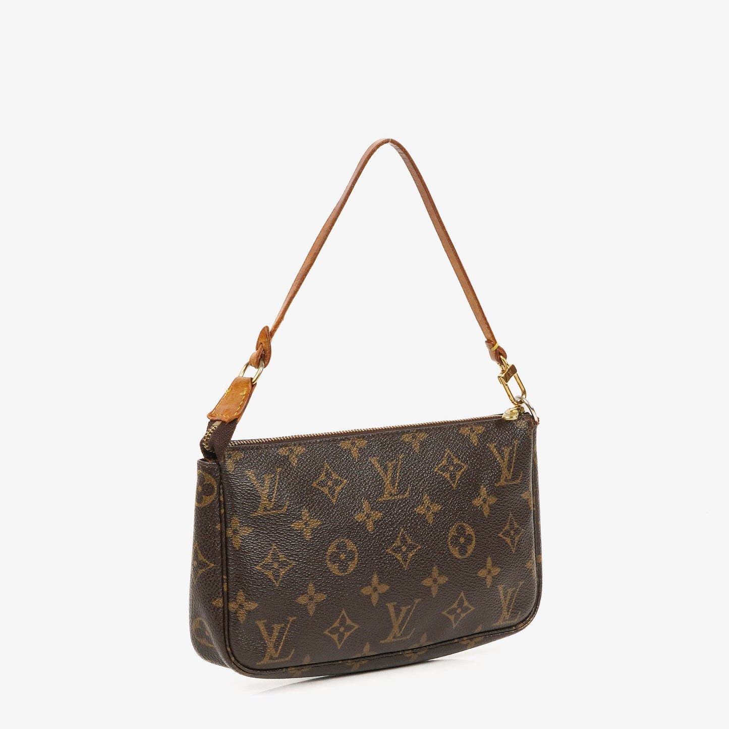 Louis Vuitton Pochette Accessoires Monogram Canvas Clutch Handbag