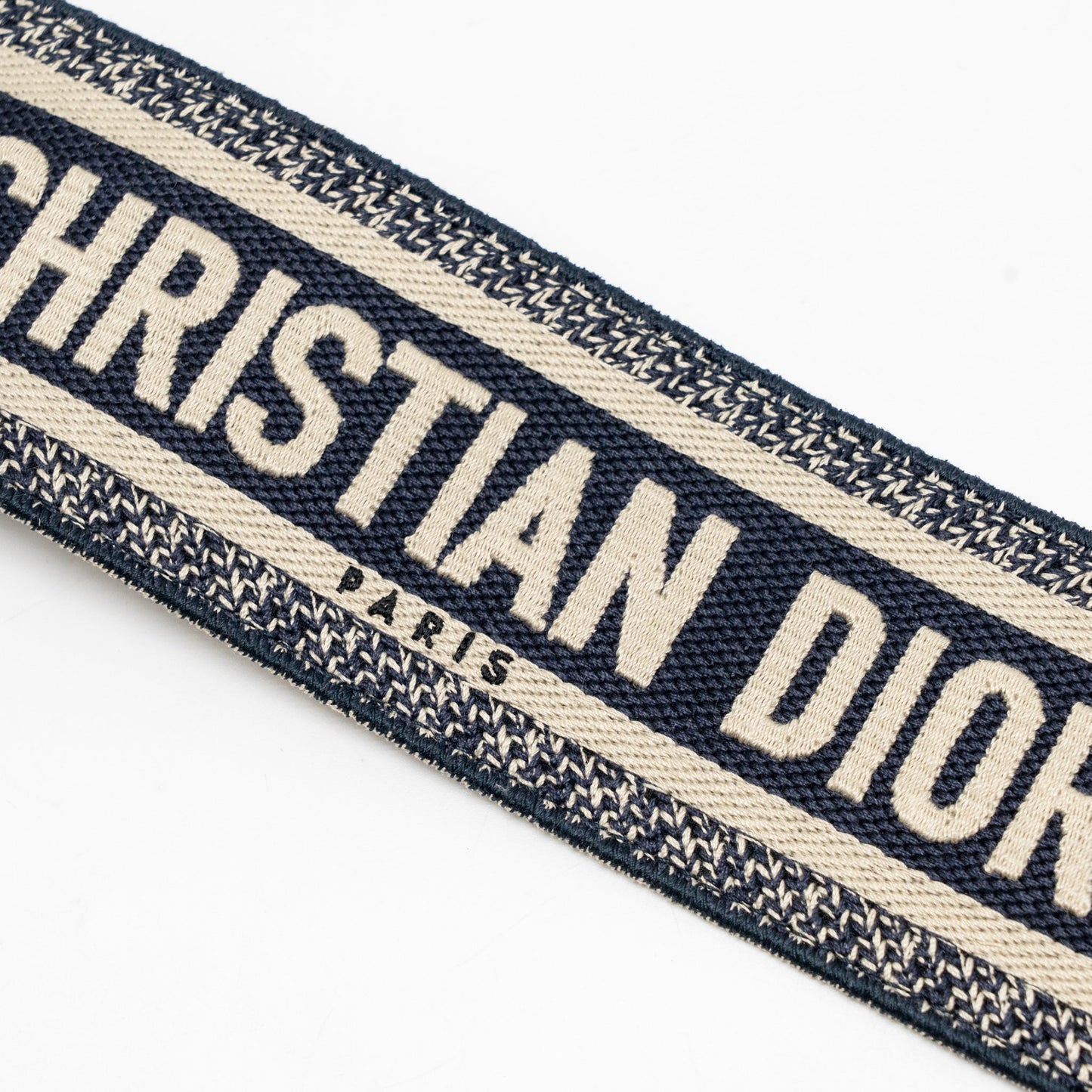Dior shoulder strap oblique canvas blue