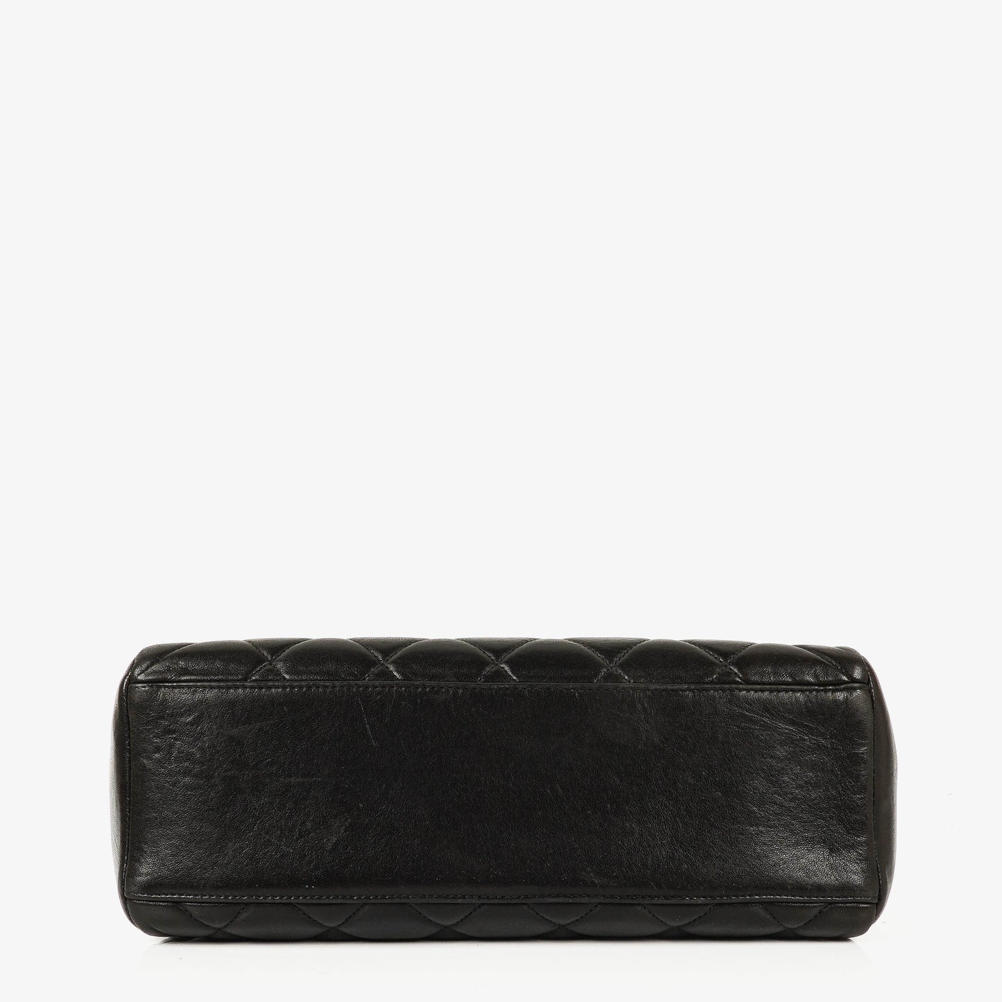 Chanel  Front Pocket Camera Bag Black Quilted Leather With 24K Gold-Plated Hardware