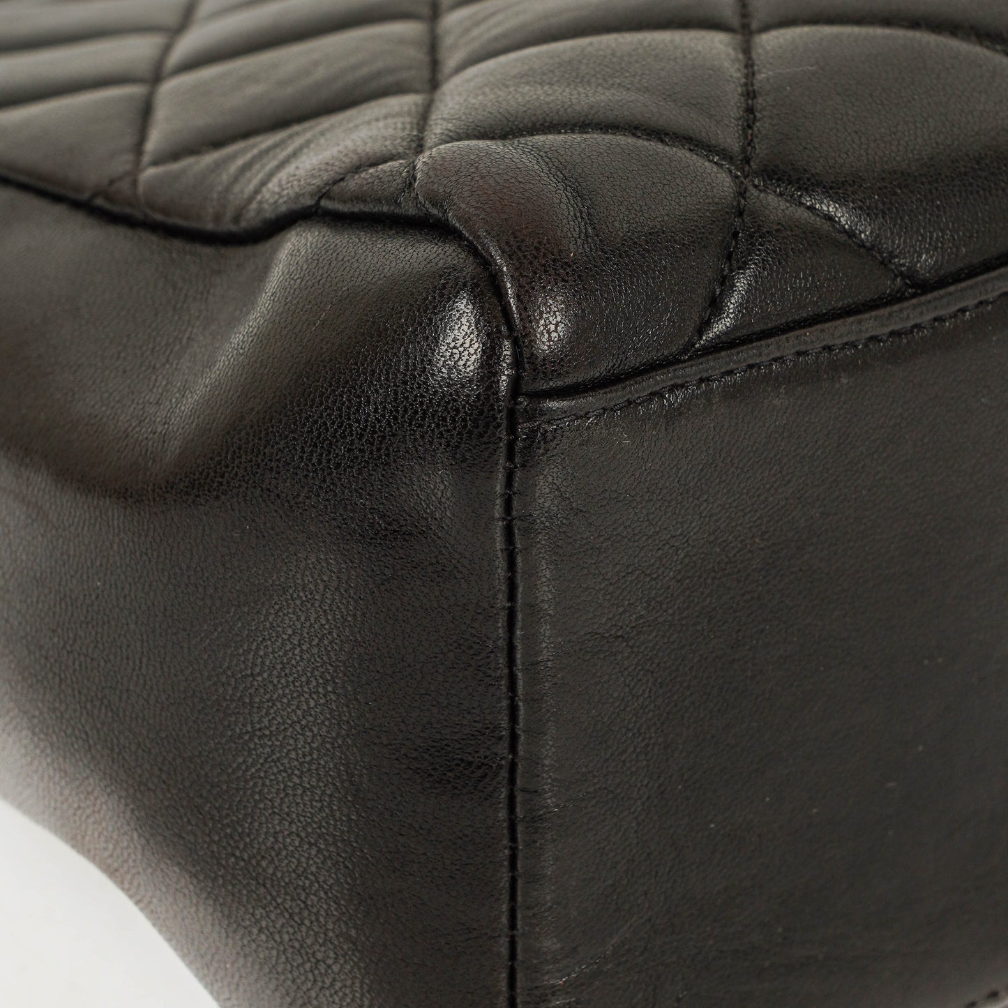 Chanel  Front Pocket Camera Bag Black Quilted Leather With 24K Gold-Plated Hardware