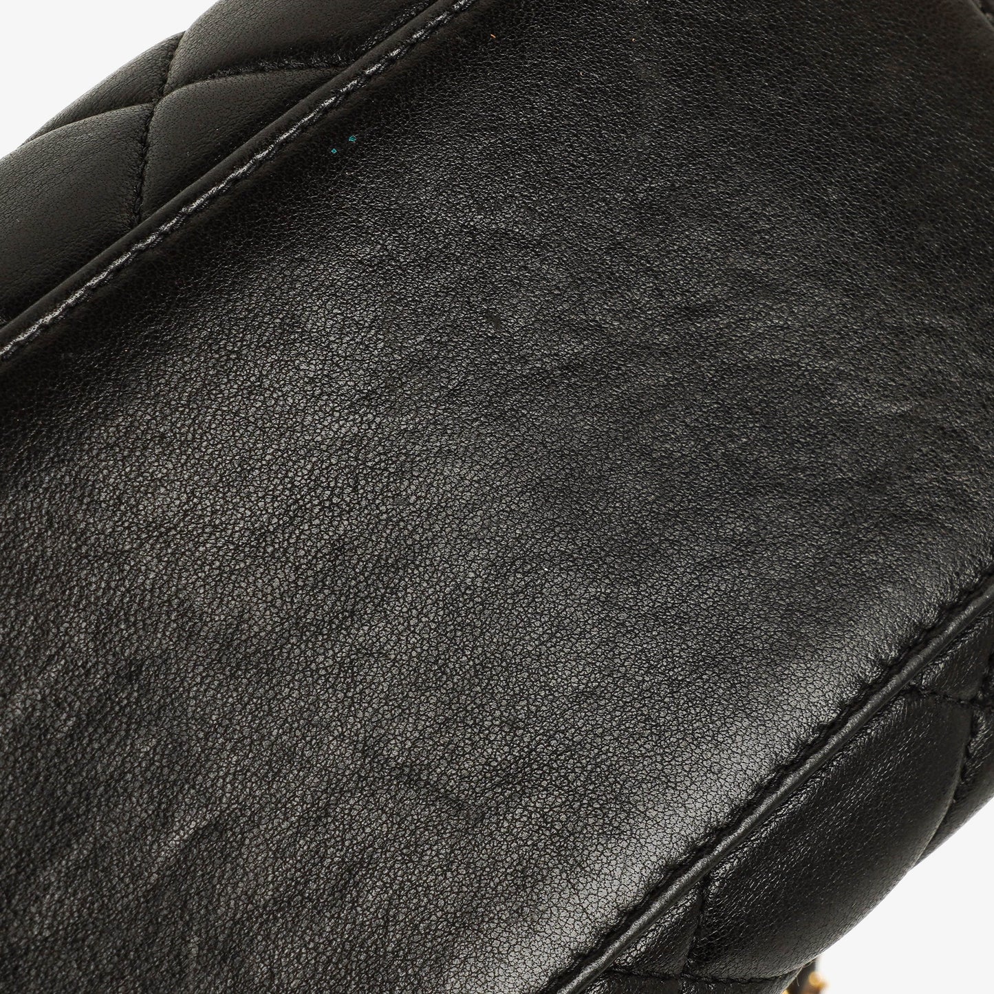 Chanel  Front Pocket Camera Bag Black Quilted Leather With 24K Gold-Plated Hardware