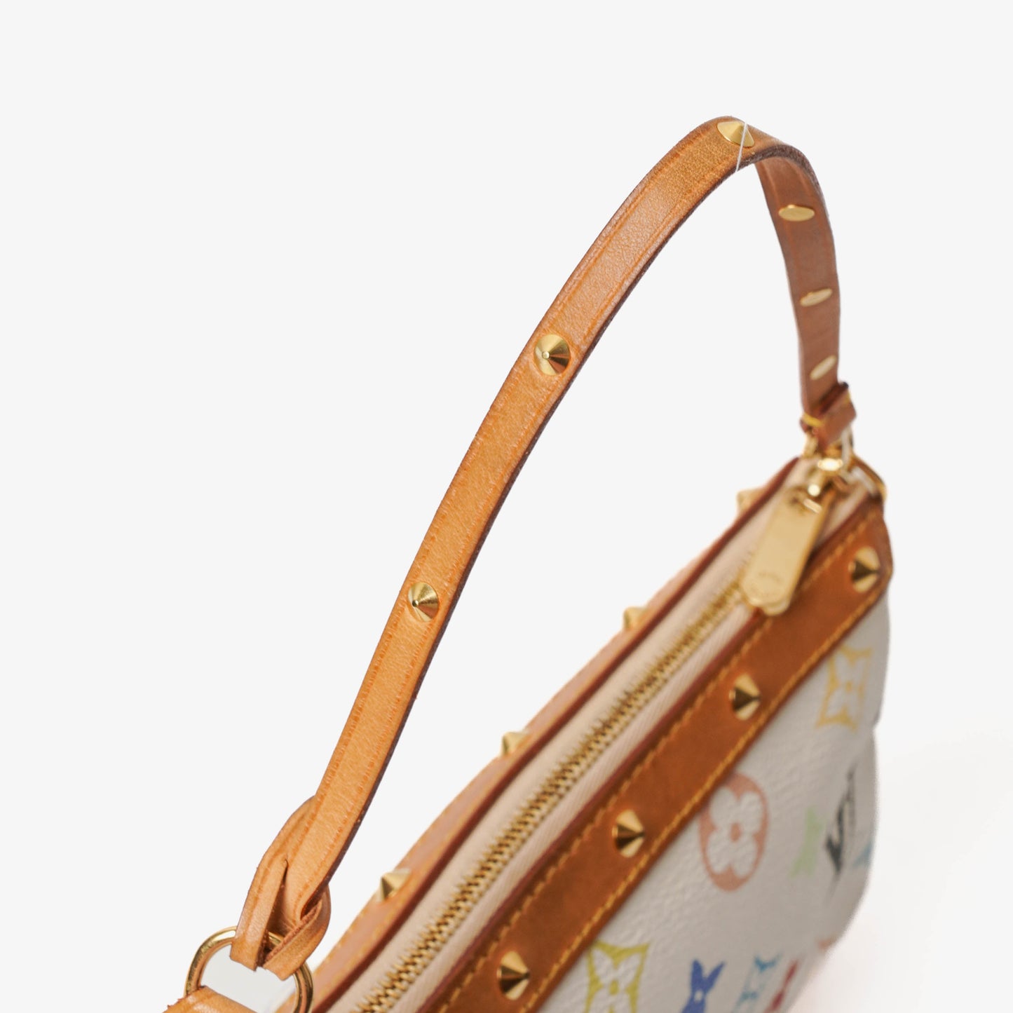 Louis Vuitton Takashi Murakami Pochette Accessoire Multicolor Clutch Handbag