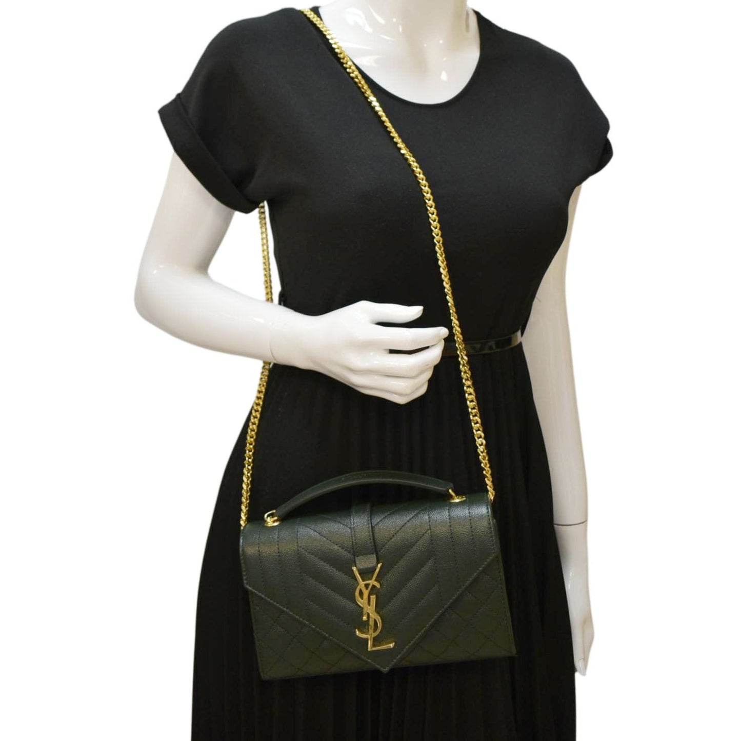 Saint Laurent Envelope Shoulder Bag - Rovelle Bags