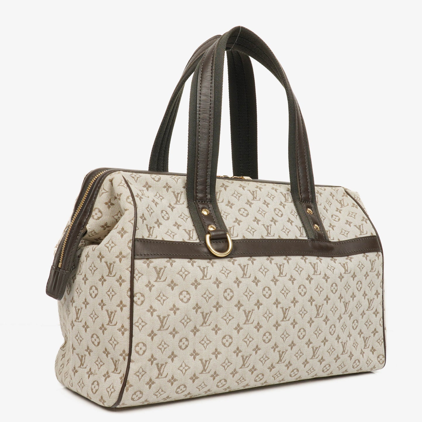 Louis Vuitton Brown Josephine GM Monogram Mini Lin Canvas Bag