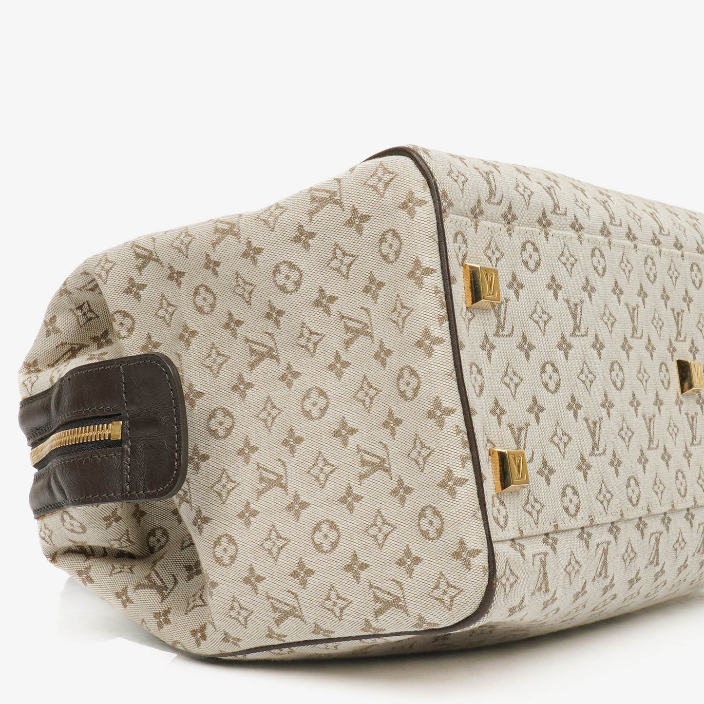 Louis Vuitton Brown Josephine GM Monogram Mini Lin Canvas Bag