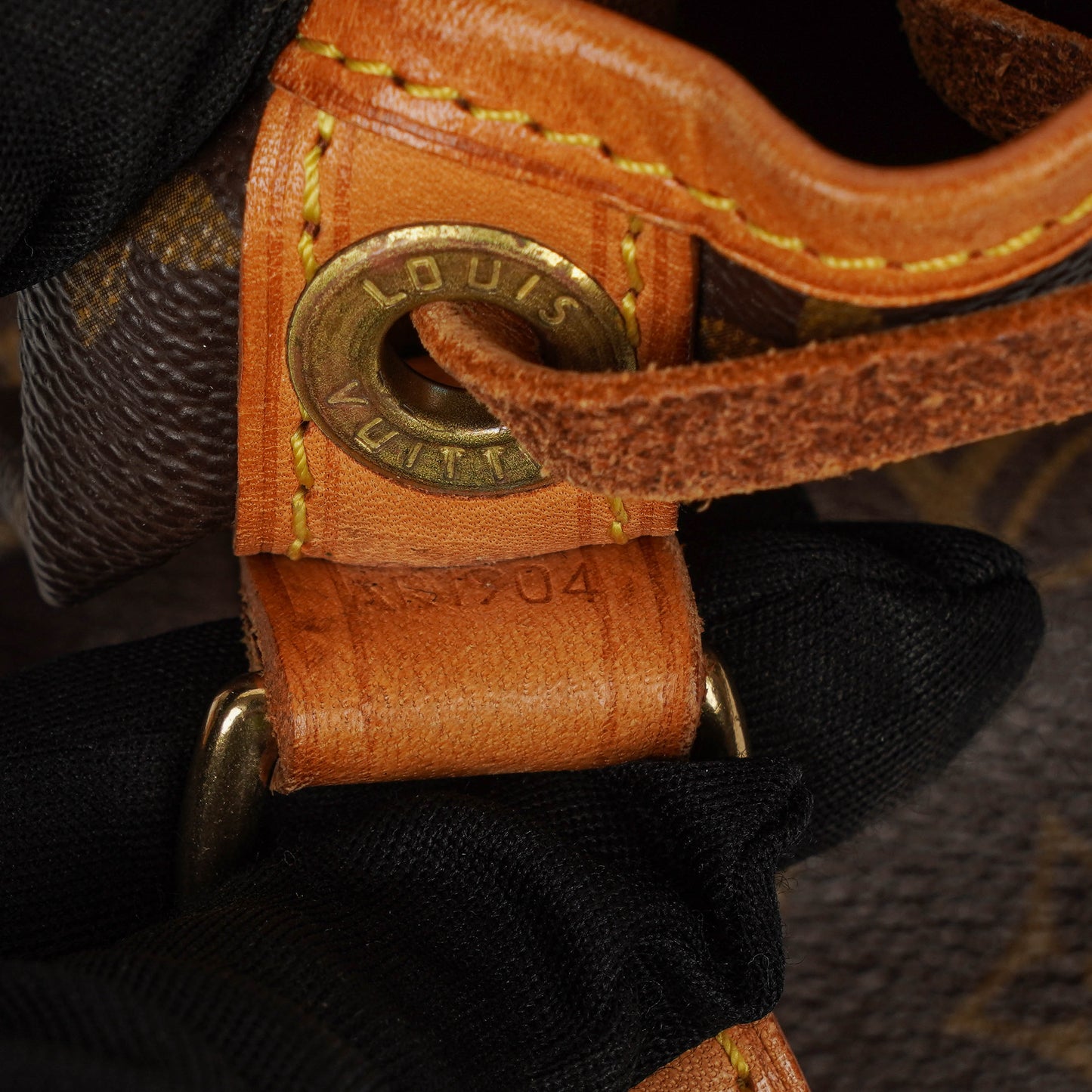 Louis Vuitton Petit Noe Monogram Canvas Shoulder Bag
