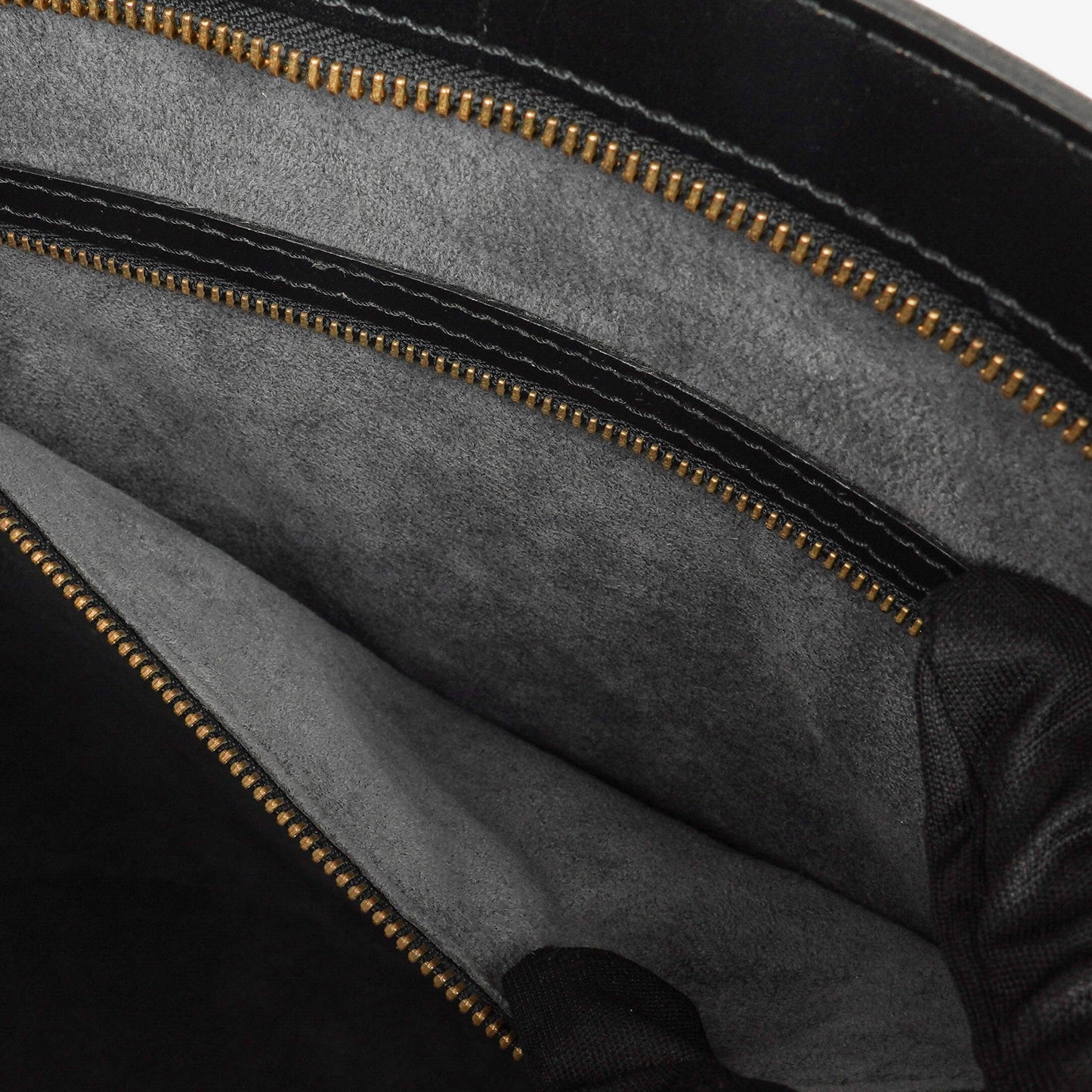 Louis Vuitton Black EPI Leather Saint Jacques GM Shoulder Bag