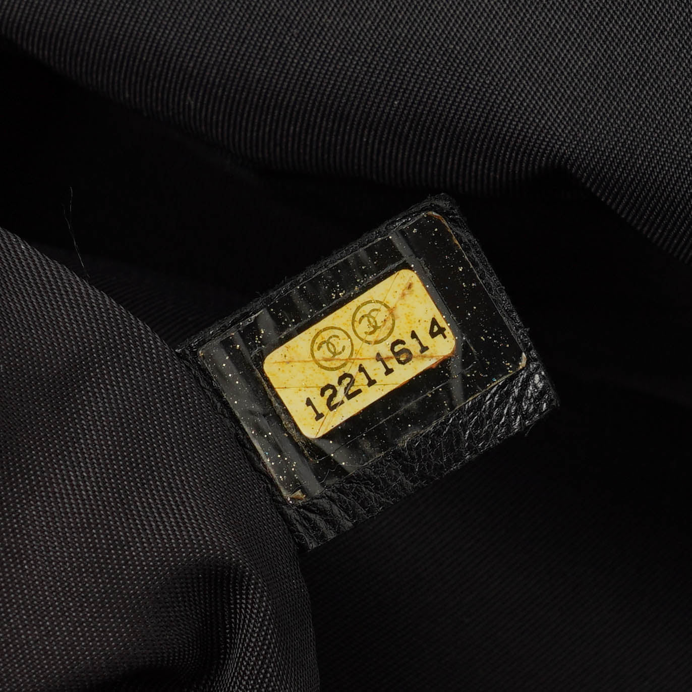 Chanel Black Biarritz Coated Canvas Quilted Large Duffle Bag
