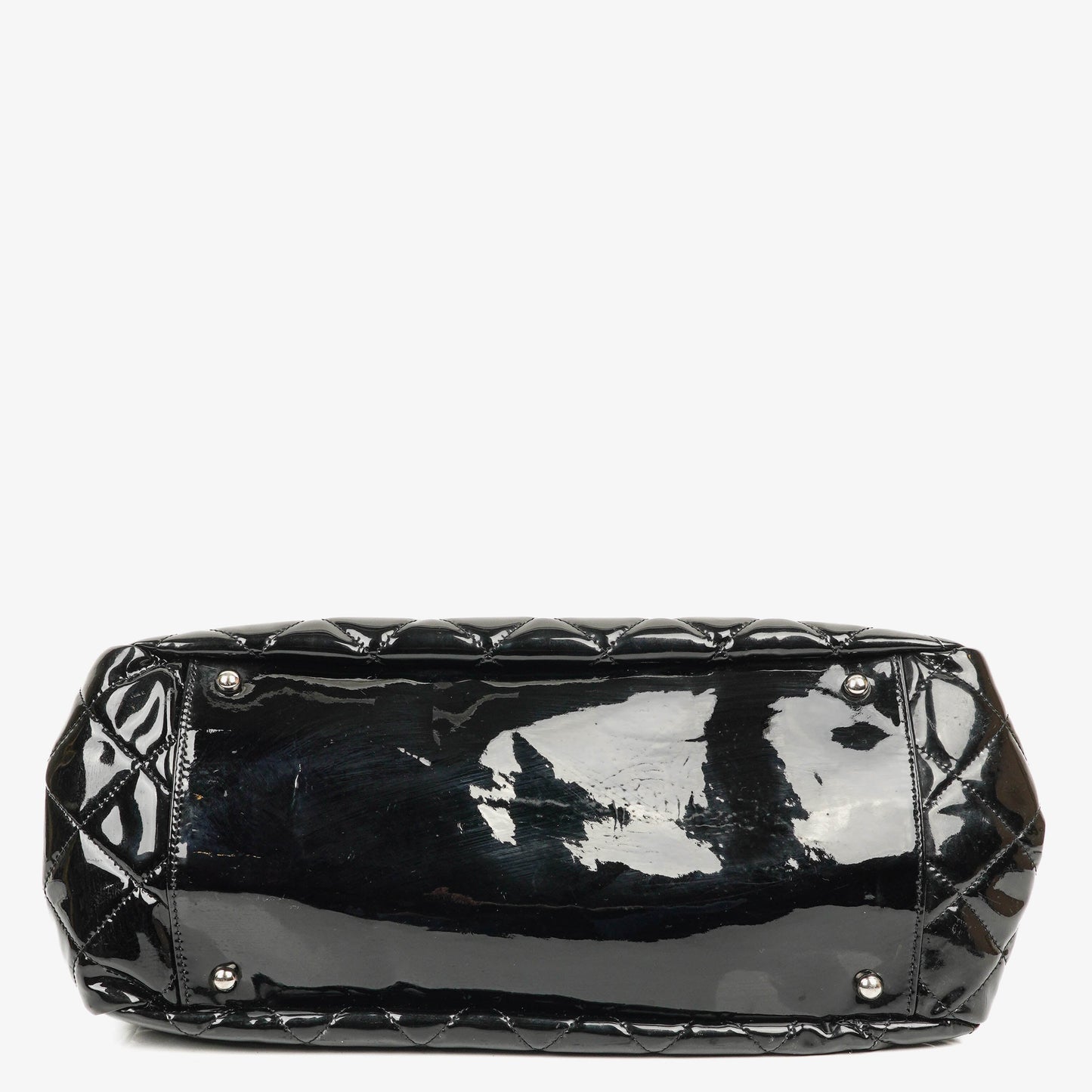 Chanel Reissue Accordion Black Quilted Patent Leather Flap Bag