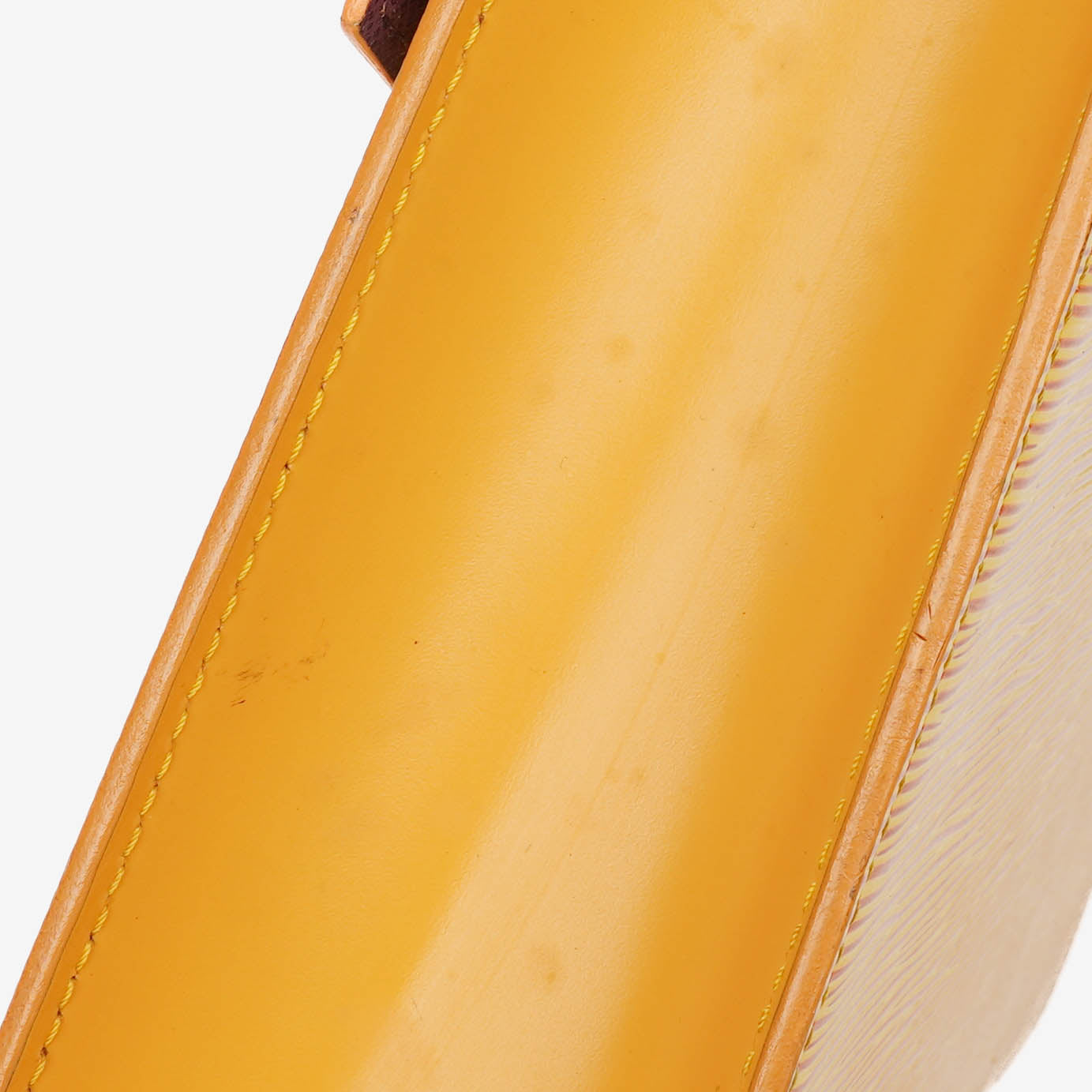 Louis Vuitton Yellow EPI Leather Malesherbes Handbag