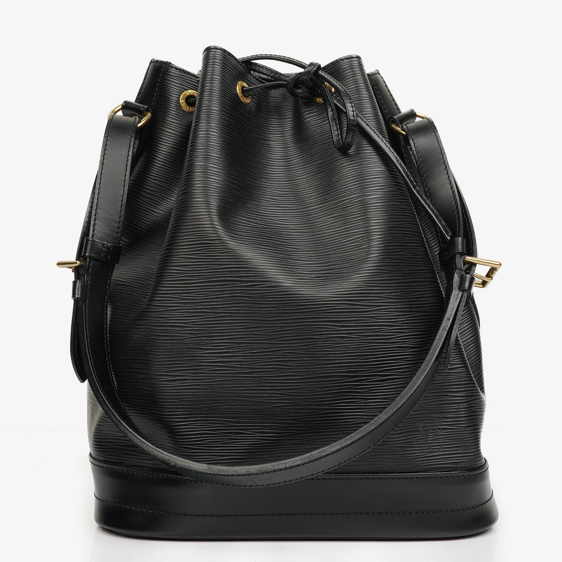 Louis Vuitton Noe Grande GM Black Epi Leather Shoulder Bag