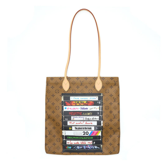 Louis Vuitton Carry It Tote Monogram Reverse Canvas With Print GHW