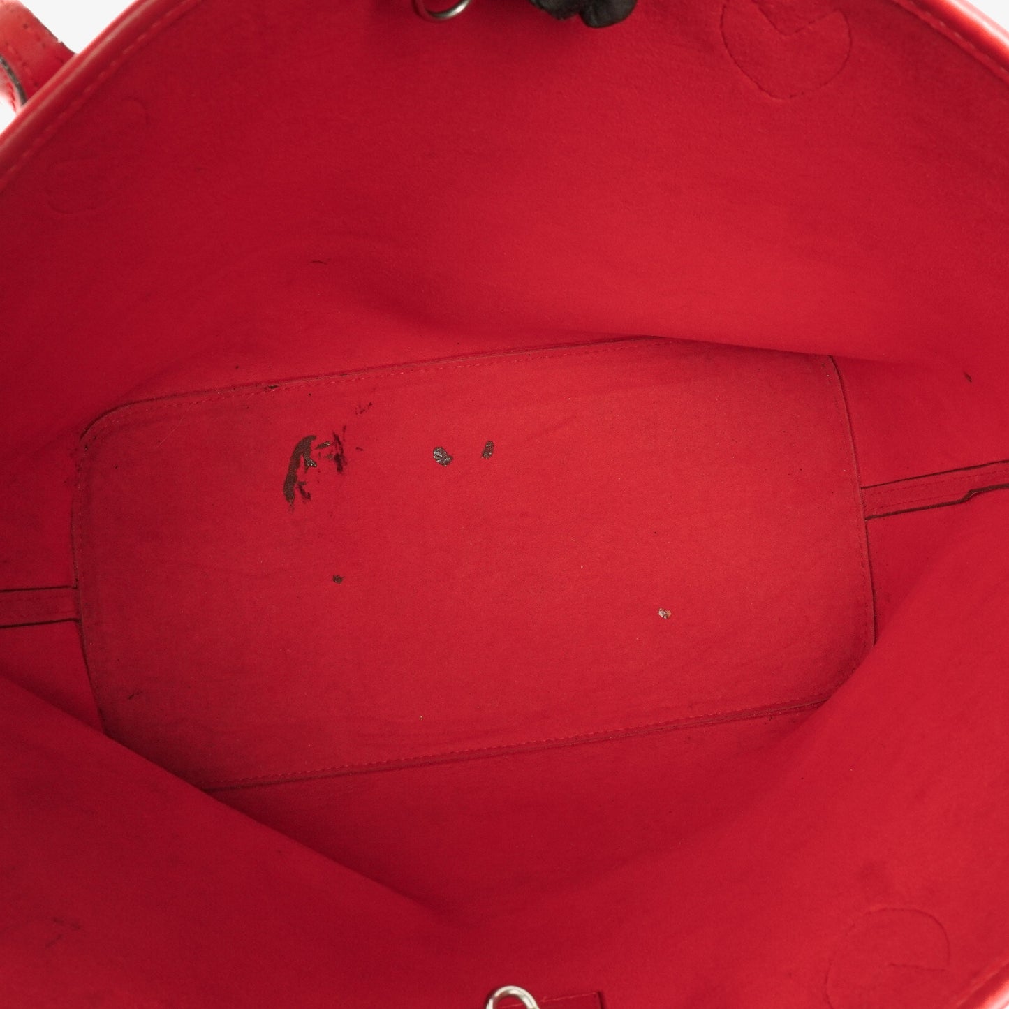 Louis Vuitton Neverfull GM In Red EPI Leather Tote Bag
