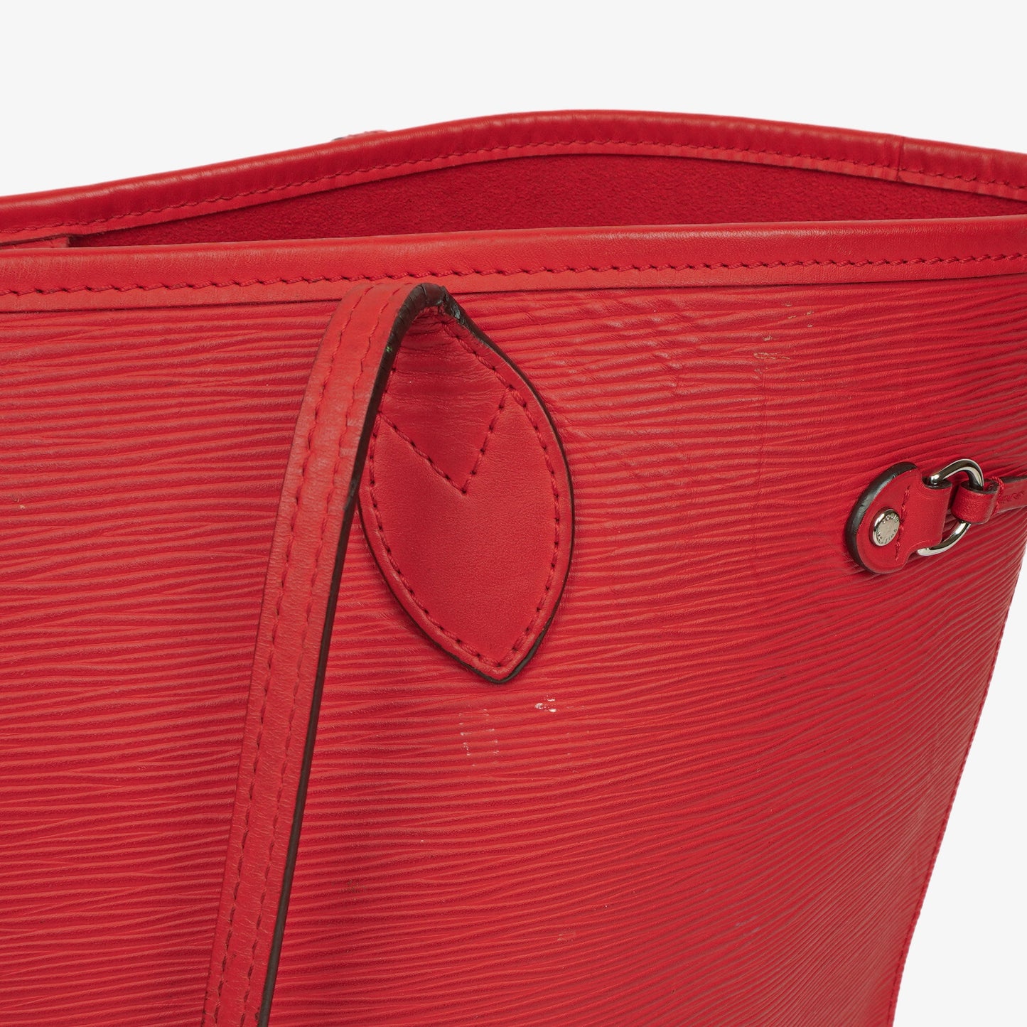 Louis Vuitton Neverfull GM In Red EPI Leather Tote Bag