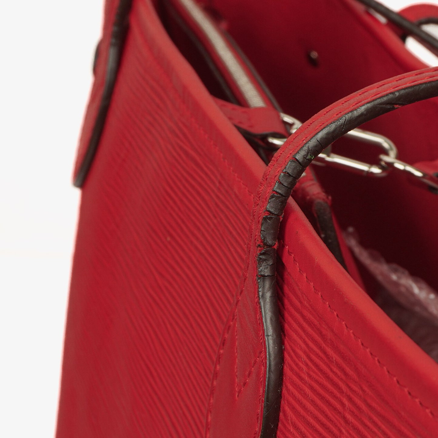 Louis Vuitton Neverfull GM In Red EPI Leather Tote Bag