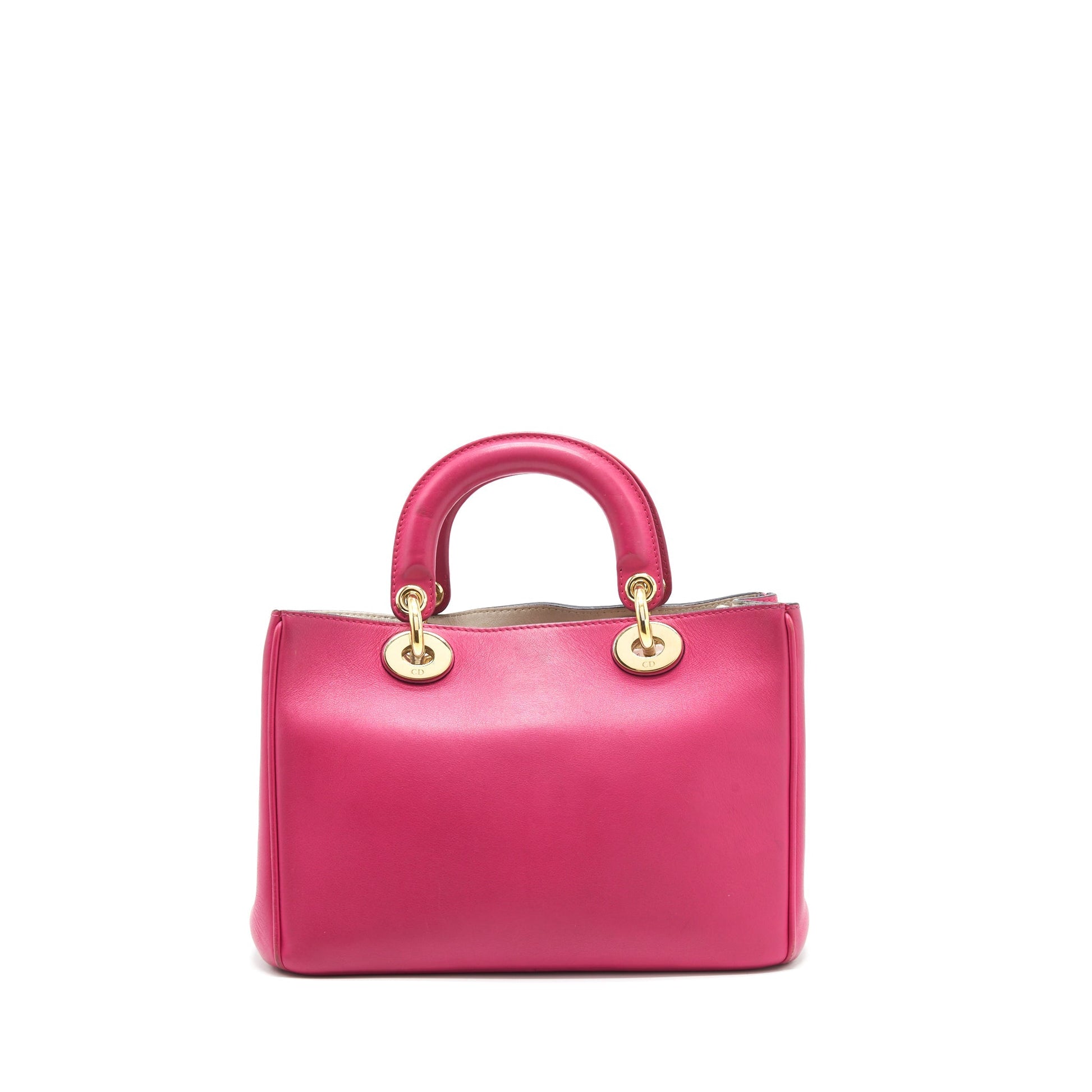 Dior Diorissimo Mini Tote Purse Pink