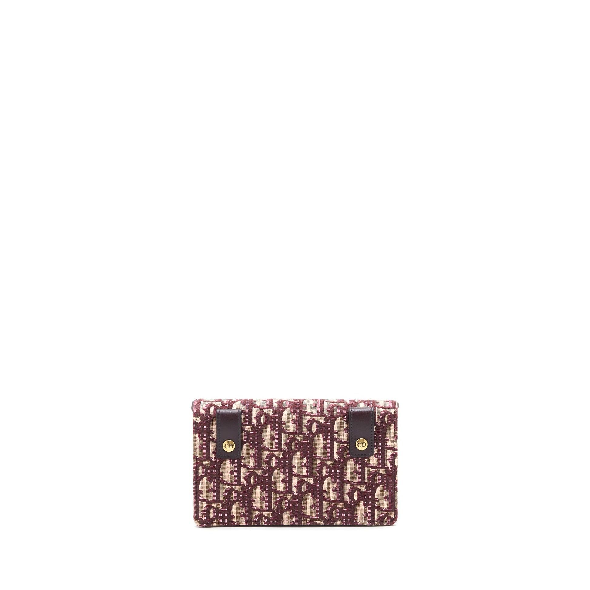 Dior Saddle Belt Pouch Red oblique