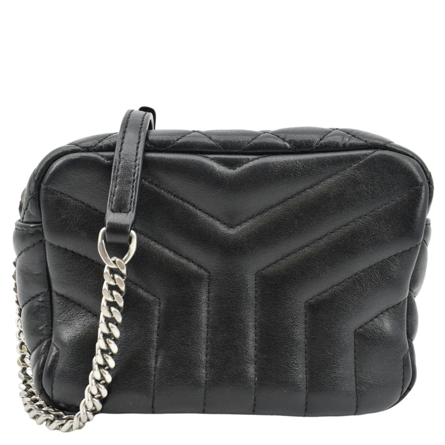 Saint Laurent Leather Black Crossbody Style 14