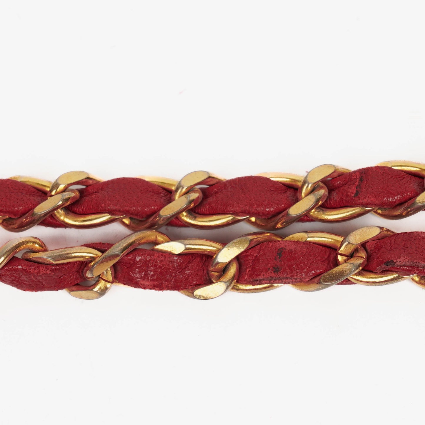 Chanel  Classic Double Flap Bag in Quilted Red Lambskin with 24K Gold-Plated Hardware