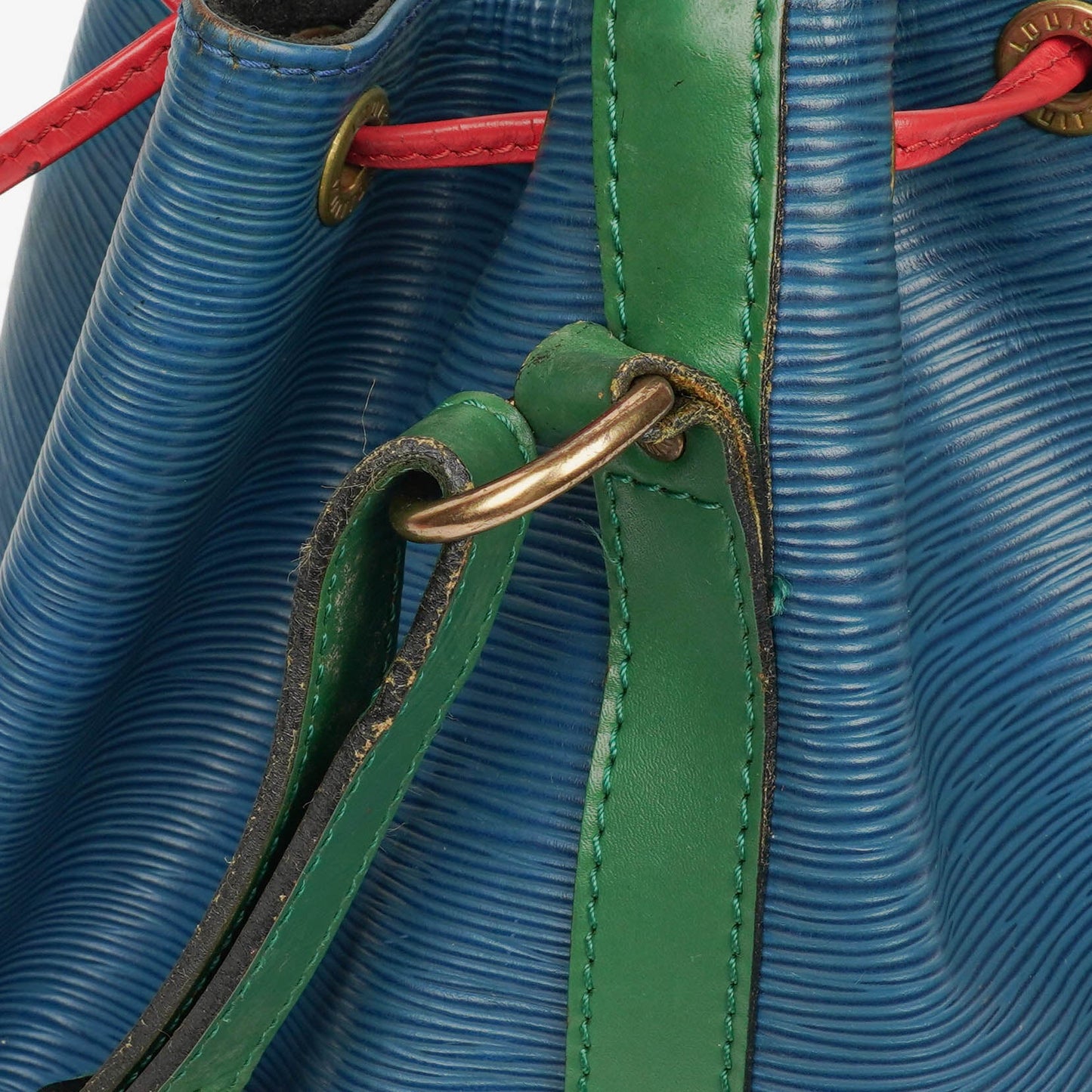 Louis Vuitton Noe Grande GM Multicolour Blue/Green/Red Epi Leather Shoulder Bag