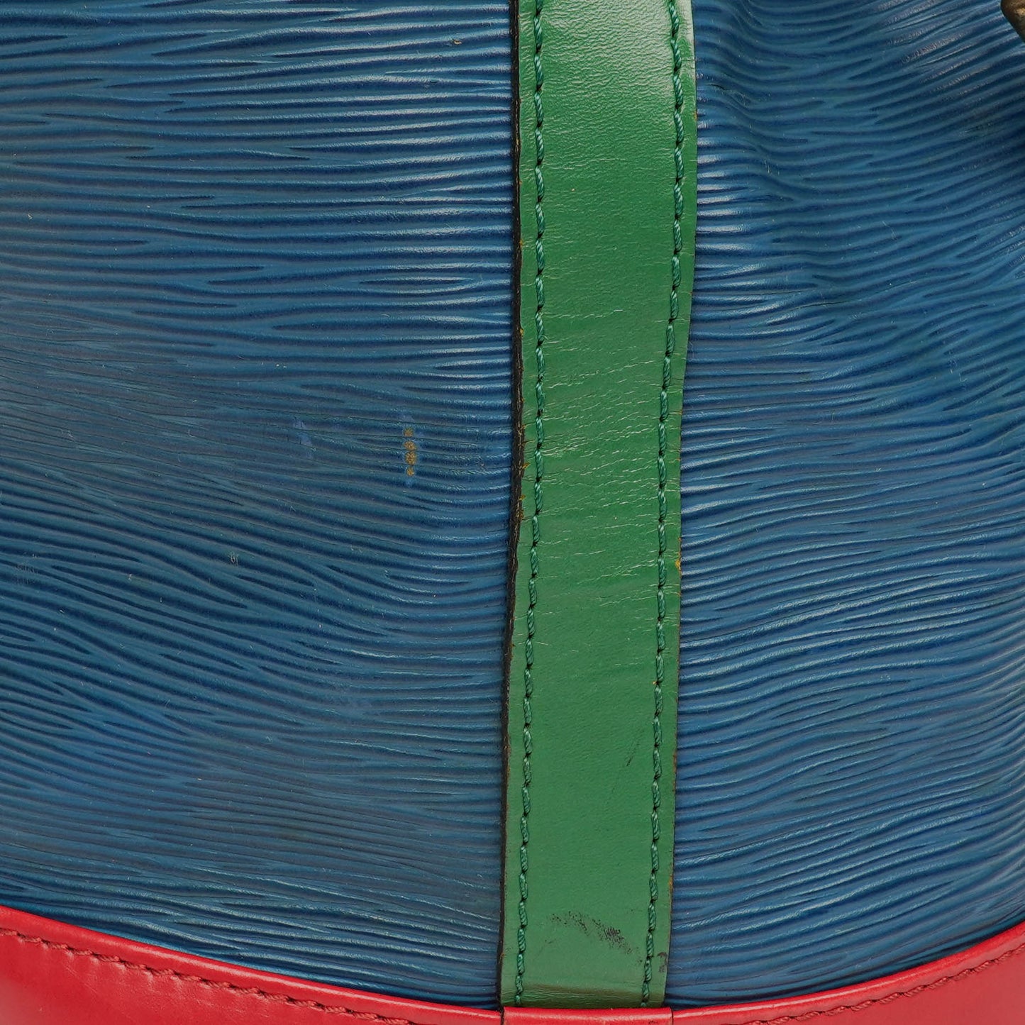 Louis Vuitton Noe Grande GM Multicolour Blue/Green/Red Epi Leather Shoulder Bag
