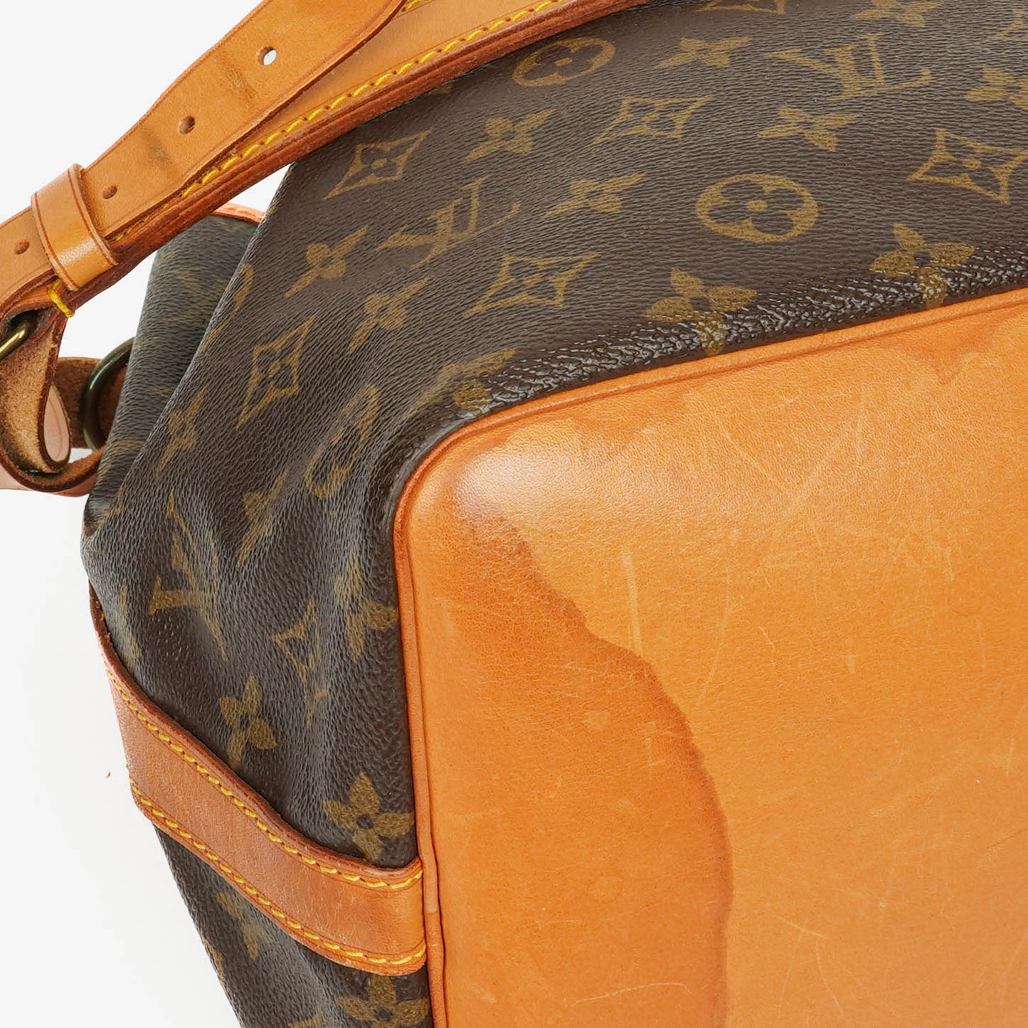 Louis Vuitton Petit Noe Monogram Canvas Shoulder Bag