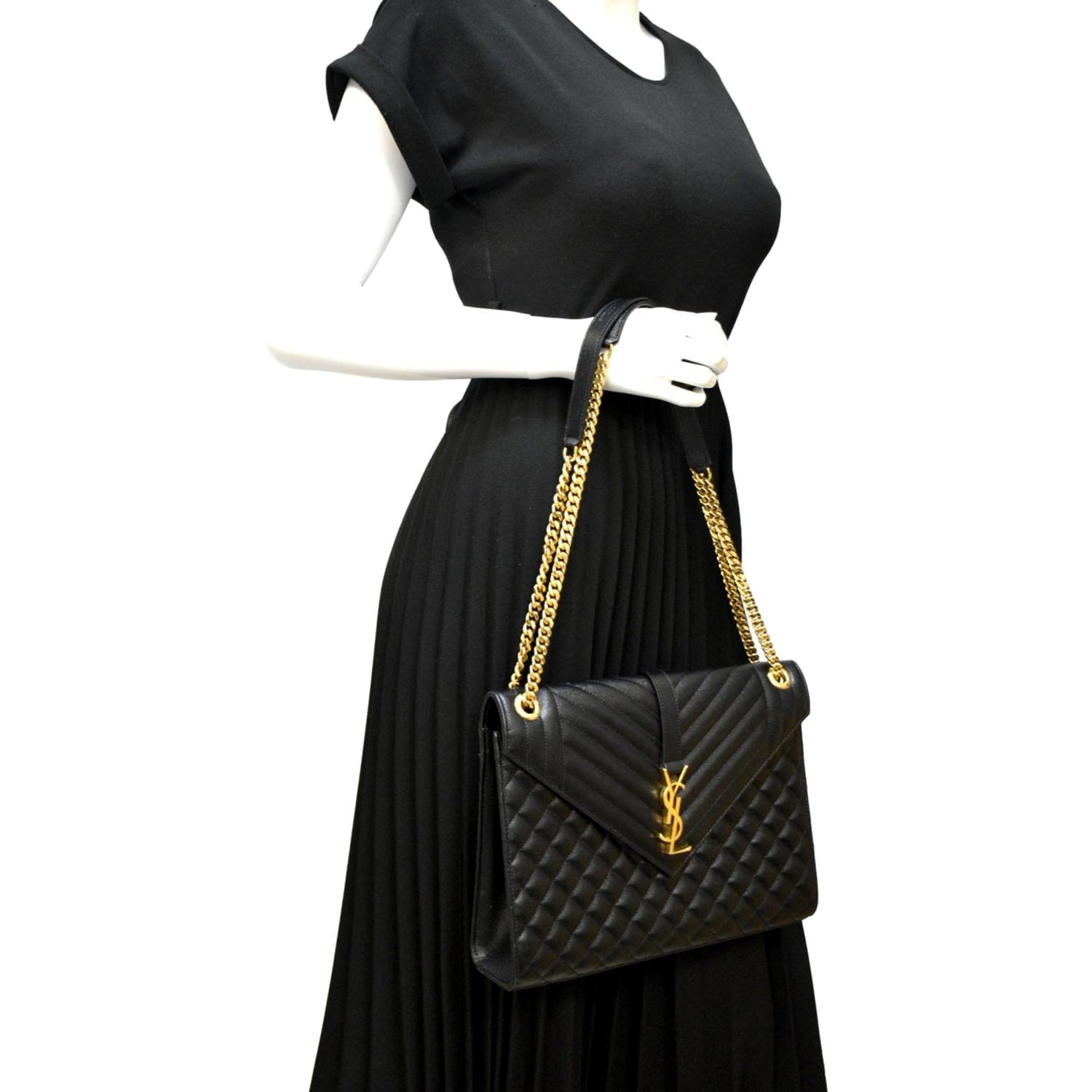 Saint Laurent Envelope Shoulder Bag - Rovelle Bags