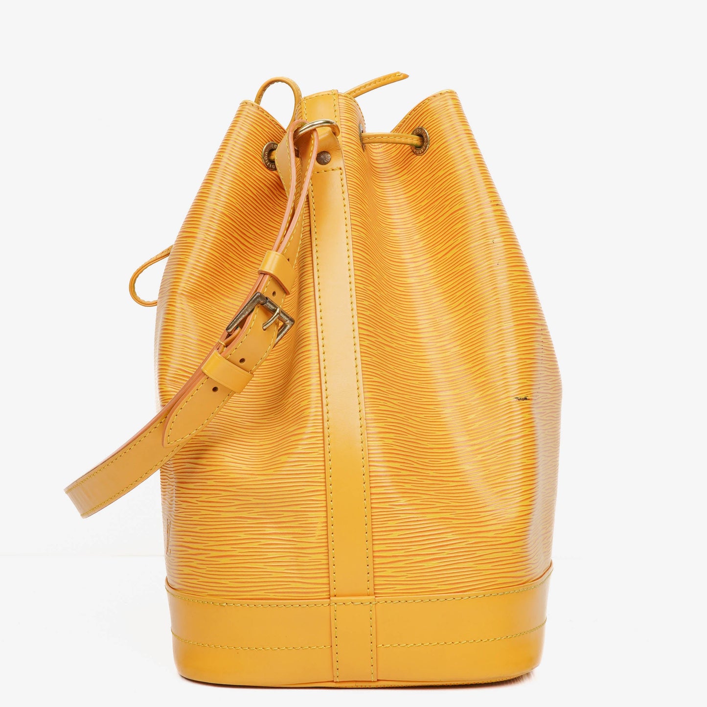 Louis Vuitton Noe GM Yellow EPI Leather Shoulder Bag