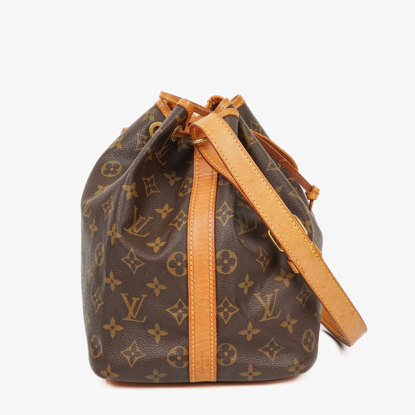 Louis Vuitton Petit Noe Monogram Canvas Shoulder Bag