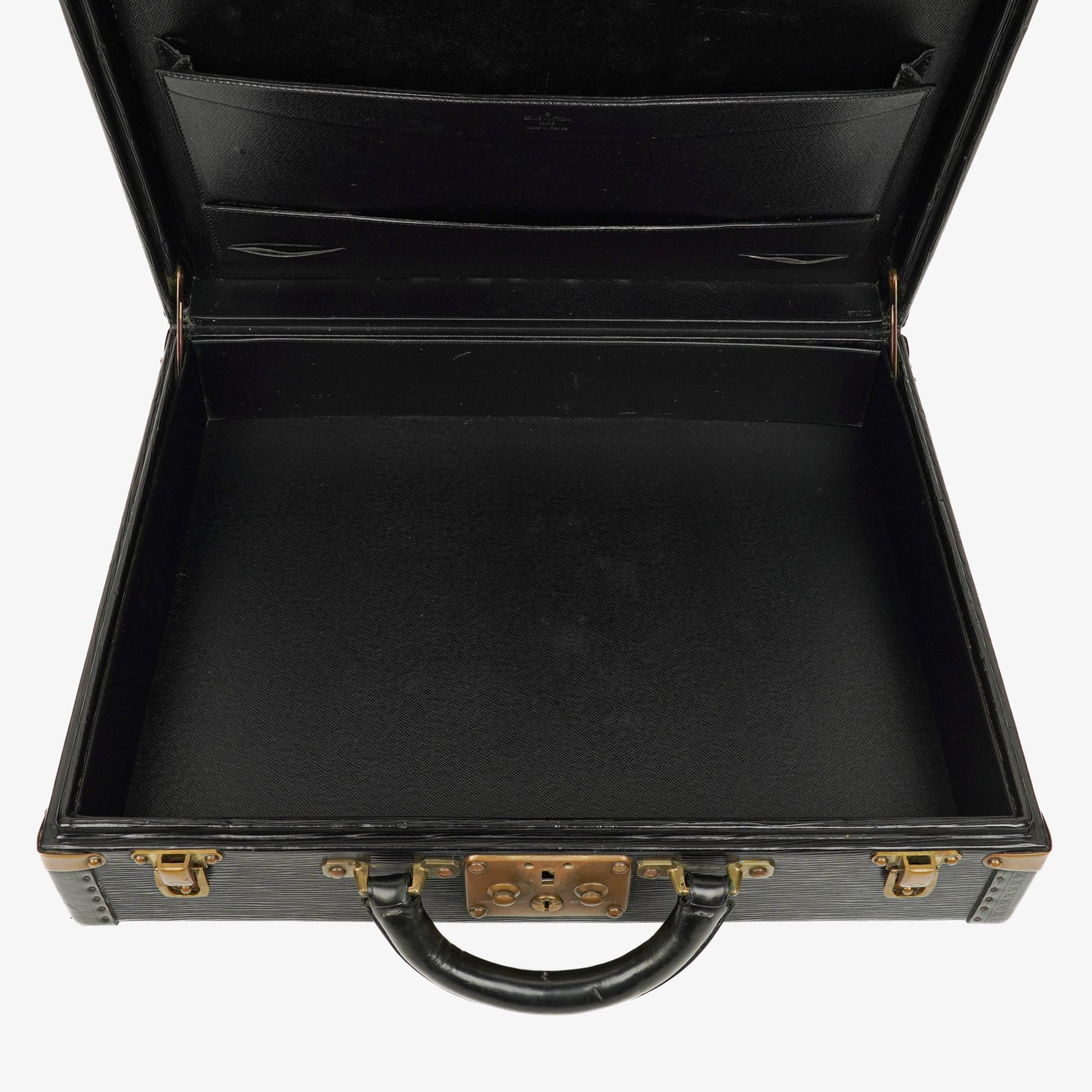 Louis Vuitton Black Epi Leather President Briefcase