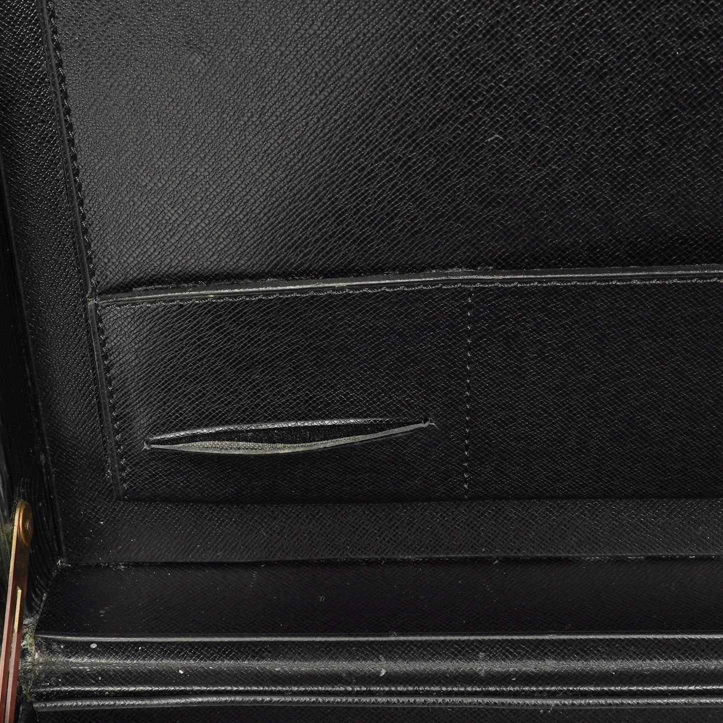 Louis Vuitton Black Epi Leather President Briefcase