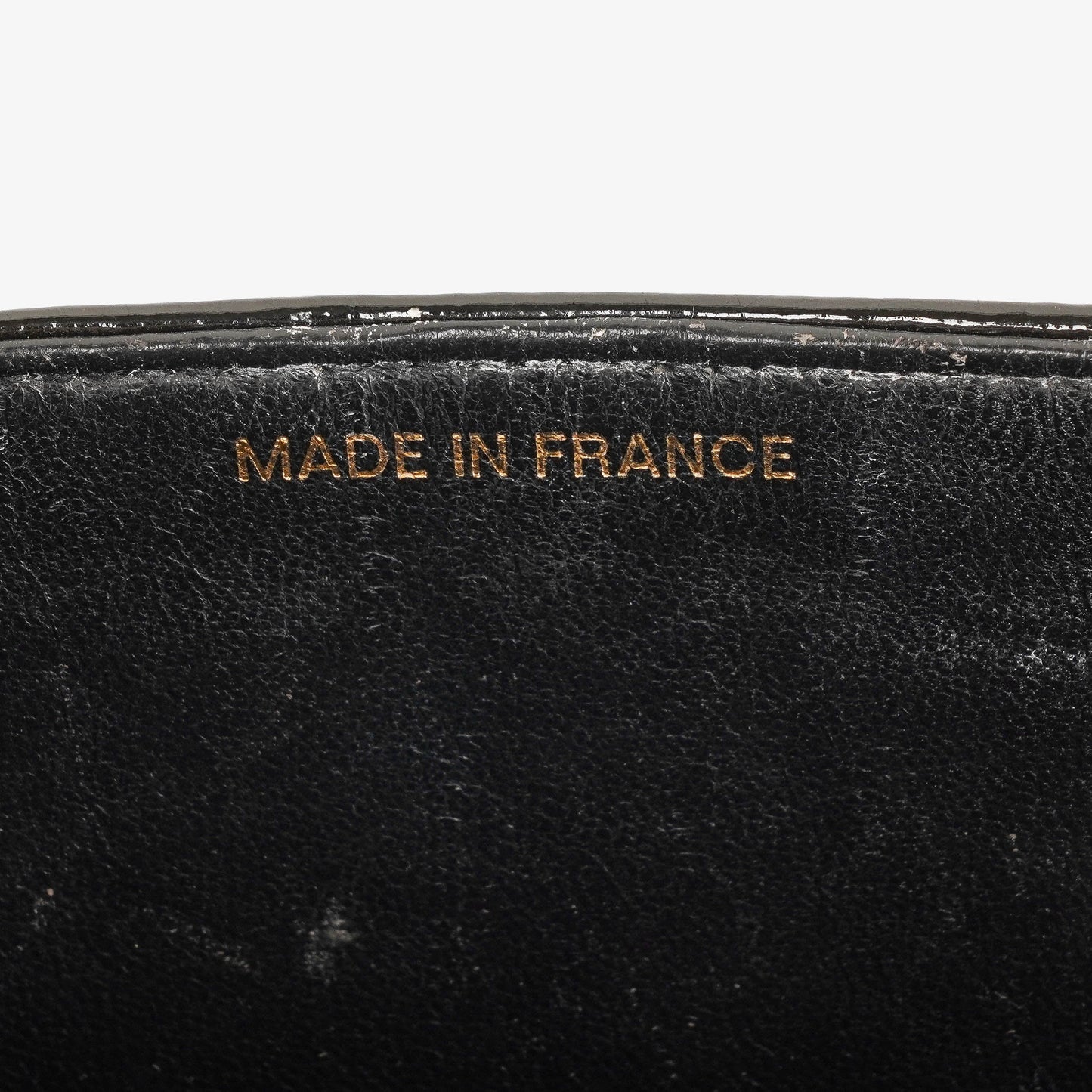 Chanel Jumbo CC Vertical Black Quilted Patent Leather Flap Bag 24K Gold-Plated Hardware