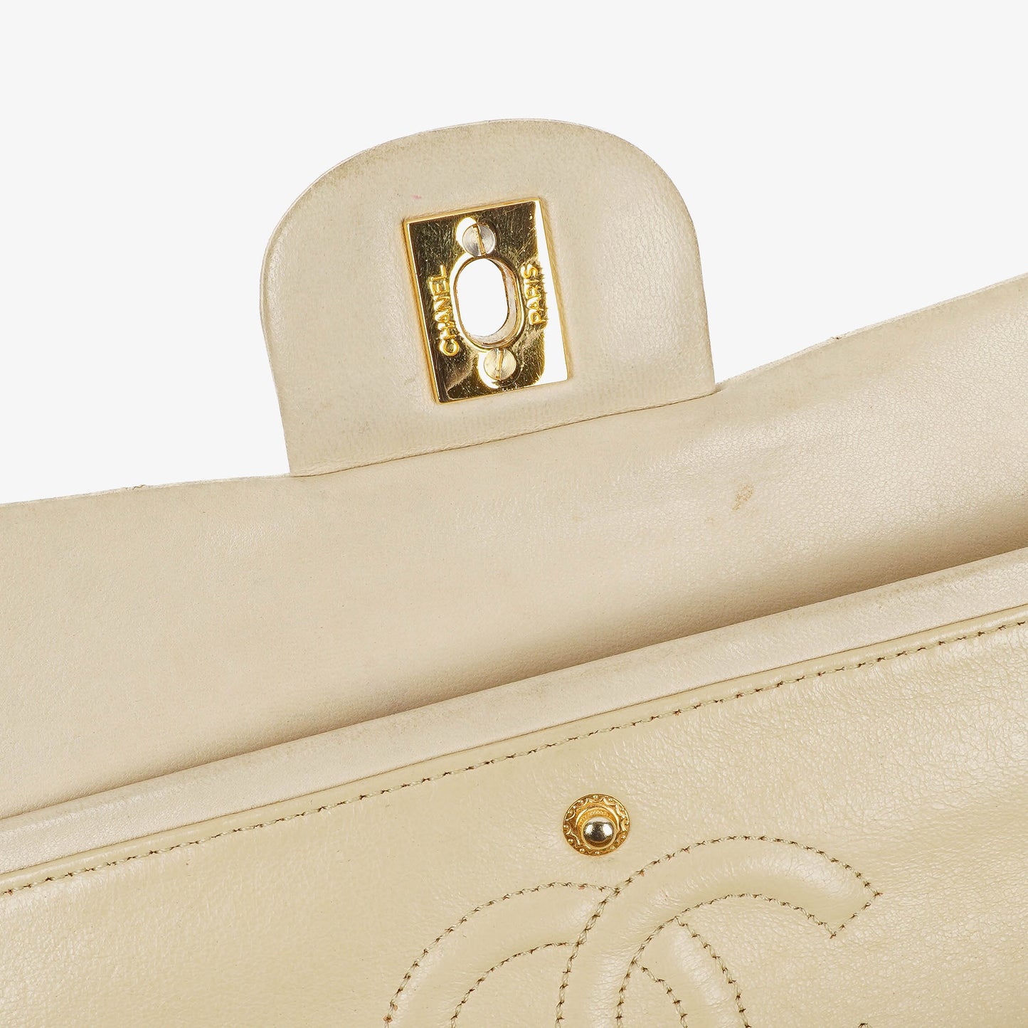 Chanel Small Classic  Double Flap Bag Quilted Lambskin 24K Gold-Plated Hardware