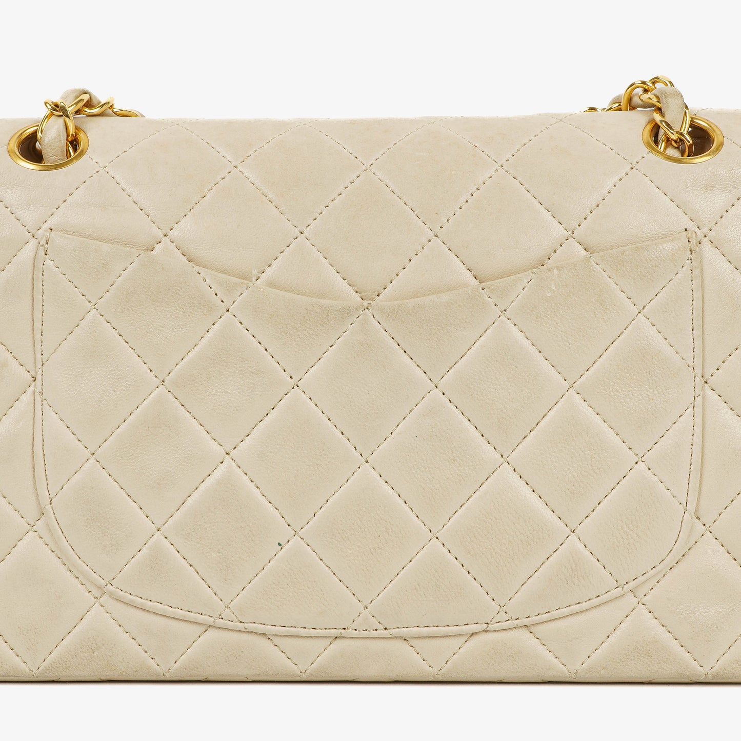 Chanel Small Classic  Double Flap Bag Quilted Lambskin 24K Gold-Plated Hardware