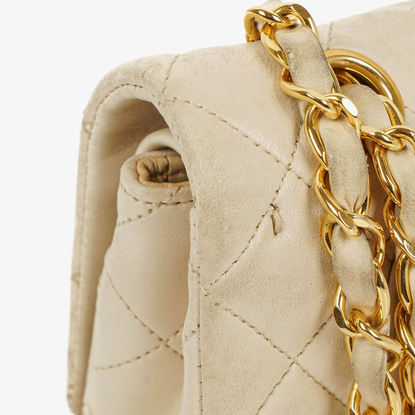 Chanel Small Classic  Double Flap Bag Quilted Lambskin 24K Gold-Plated Hardware