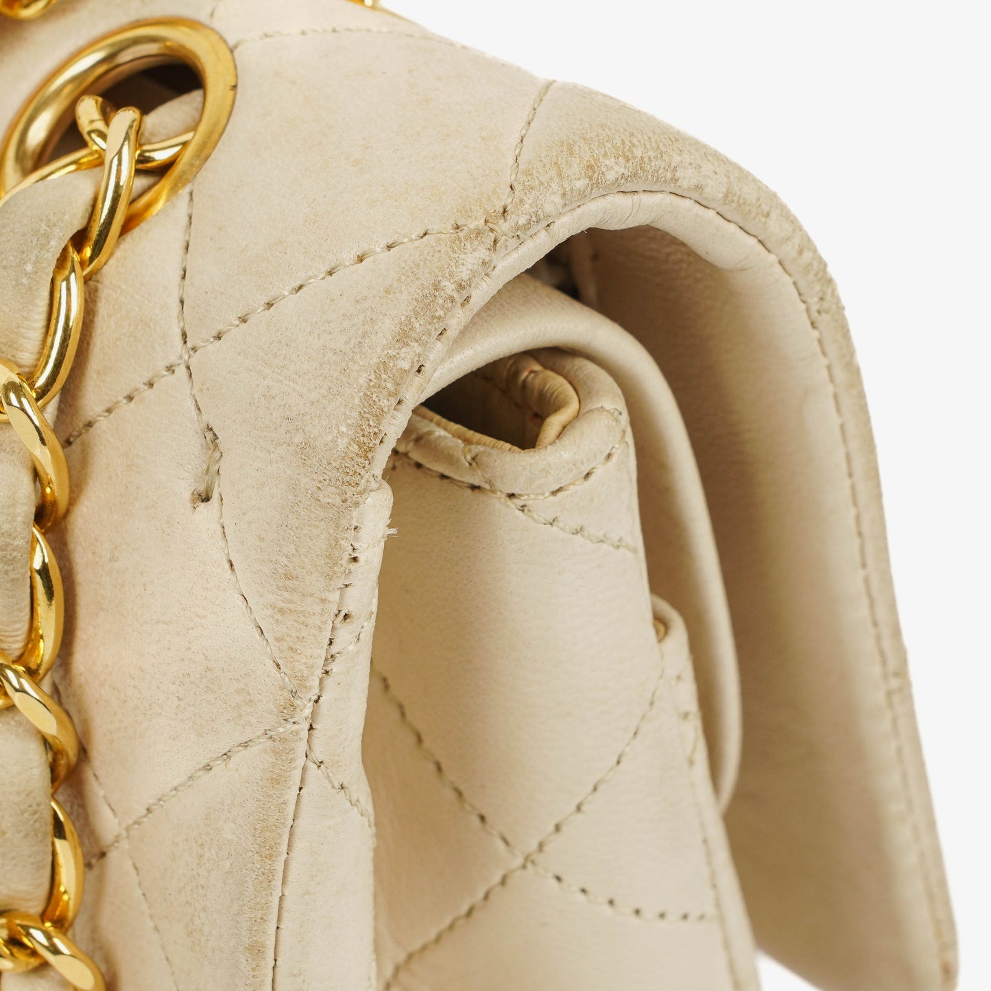 Chanel Small Classic  Double Flap Bag Quilted Lambskin 24K Gold-Plated Hardware