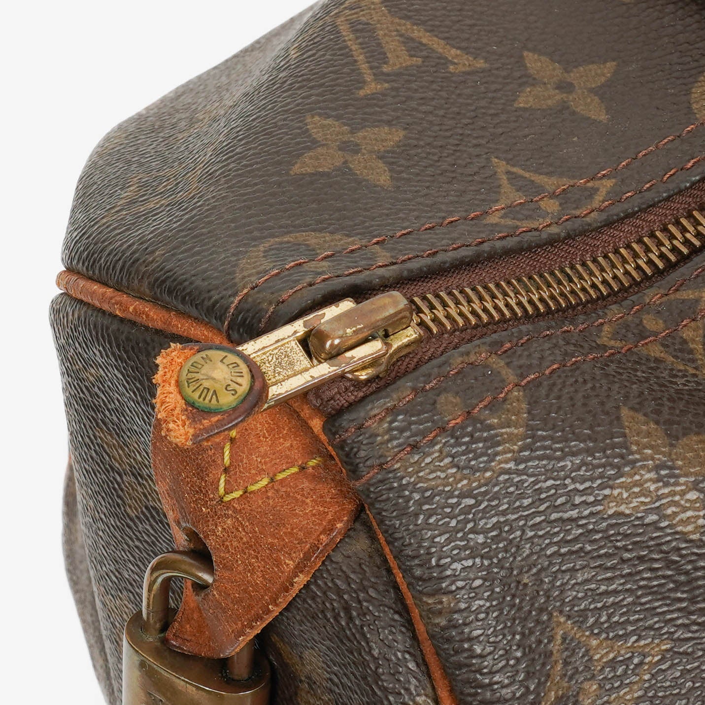 Louis Vuitton  35 Monogram Canvas Handbag