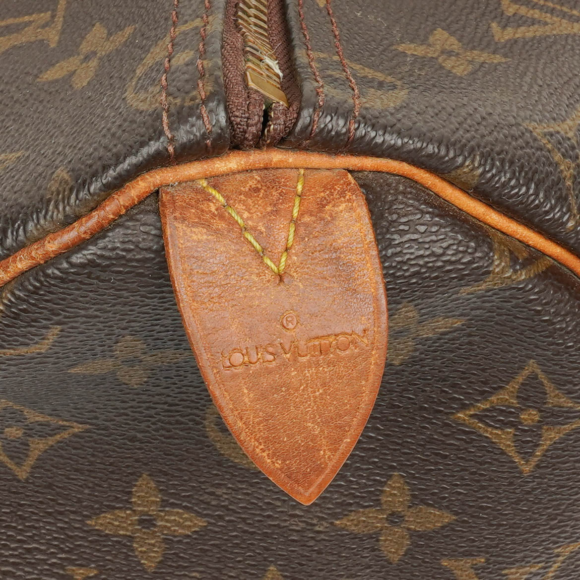 Louis Vuitton  35 Monogram Canvas Handbag