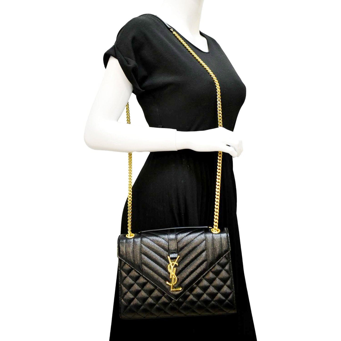 Saint Laurent Envelope Shoulder Bag - Rovelle Bags