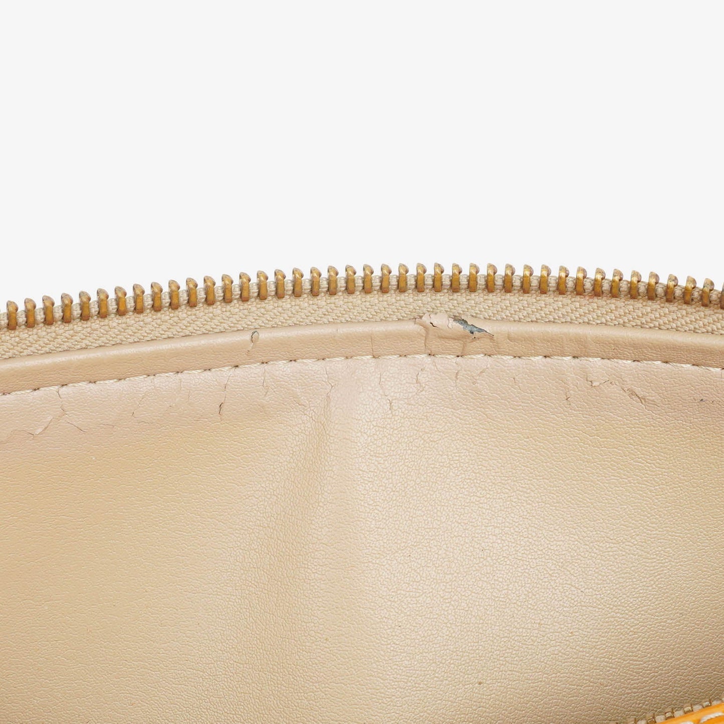 Louis Vuitton Yellow Papillon 30 Bedford Monogram Vernis Leather Bag