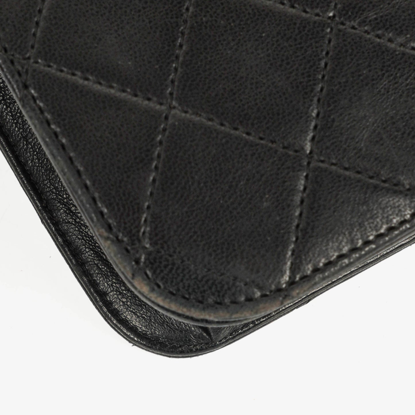 Chanel Classic Full Flap Bag Black Quilted Leather 24K Gold-Plated Hardware