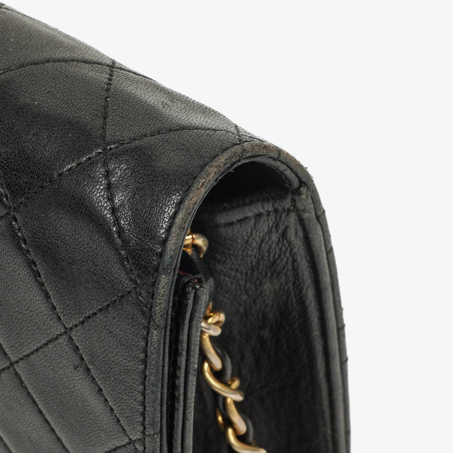 Chanel Classic Full Flap Bag Black Quilted Leather 24K Gold-Plated Hardware