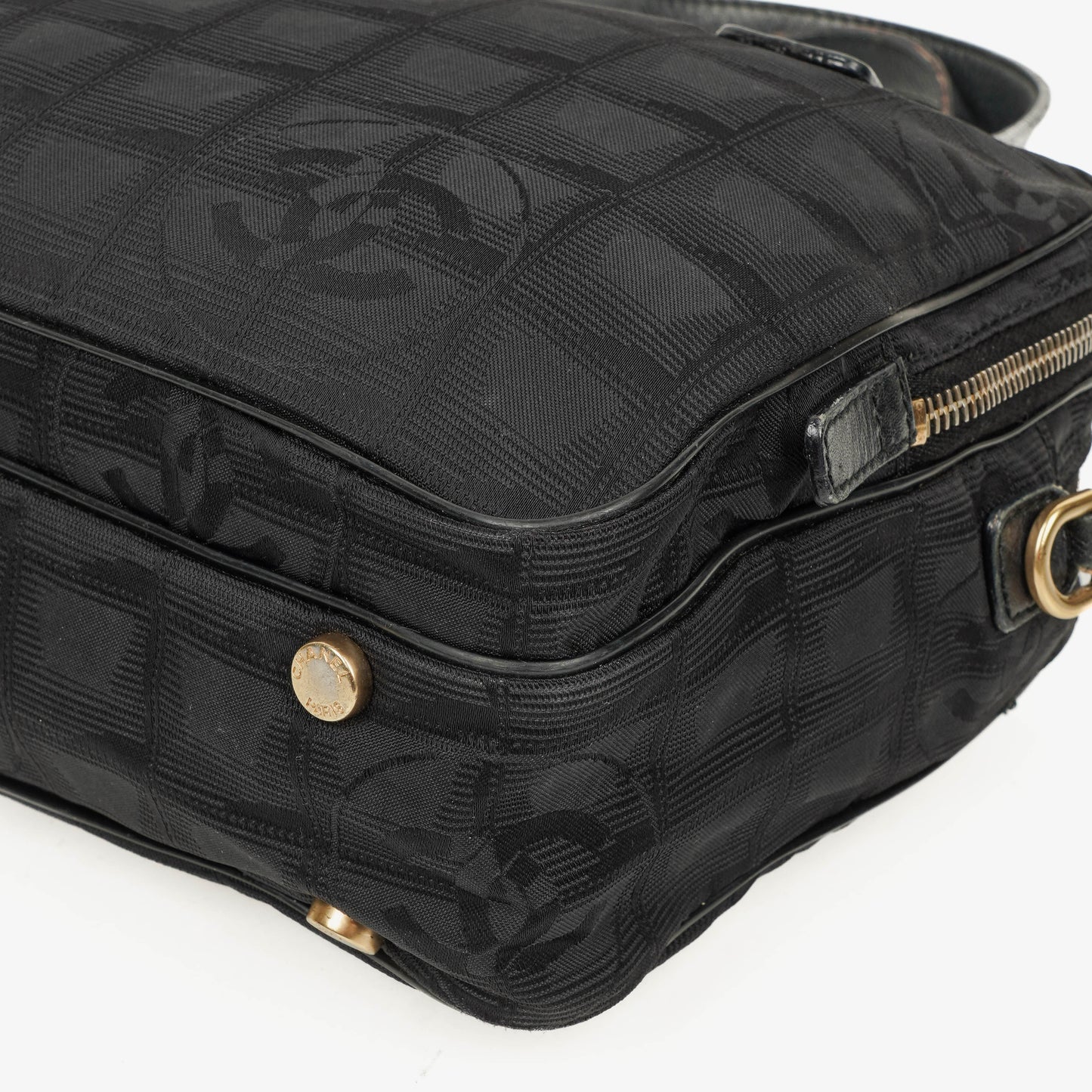 Chanel New Travel Line Black Handbag