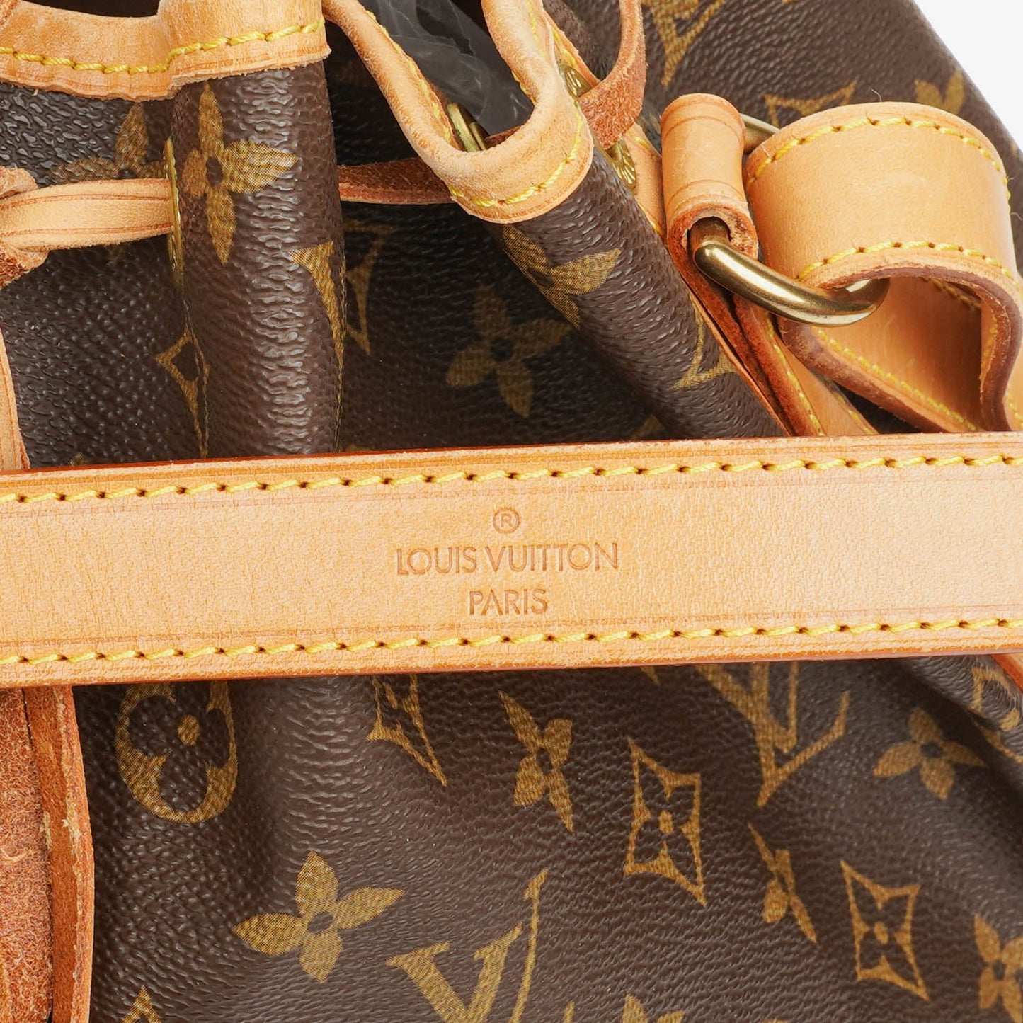 Louis Vuitton Petit Noe Monogram Canvas Shoulder Bag