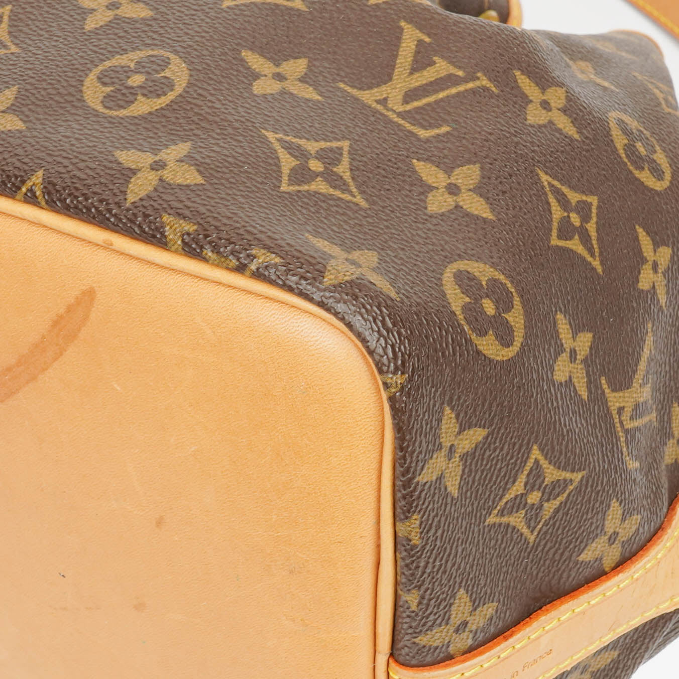 Louis Vuitton Petit Noe Monogram Canvas Shoulder Bag