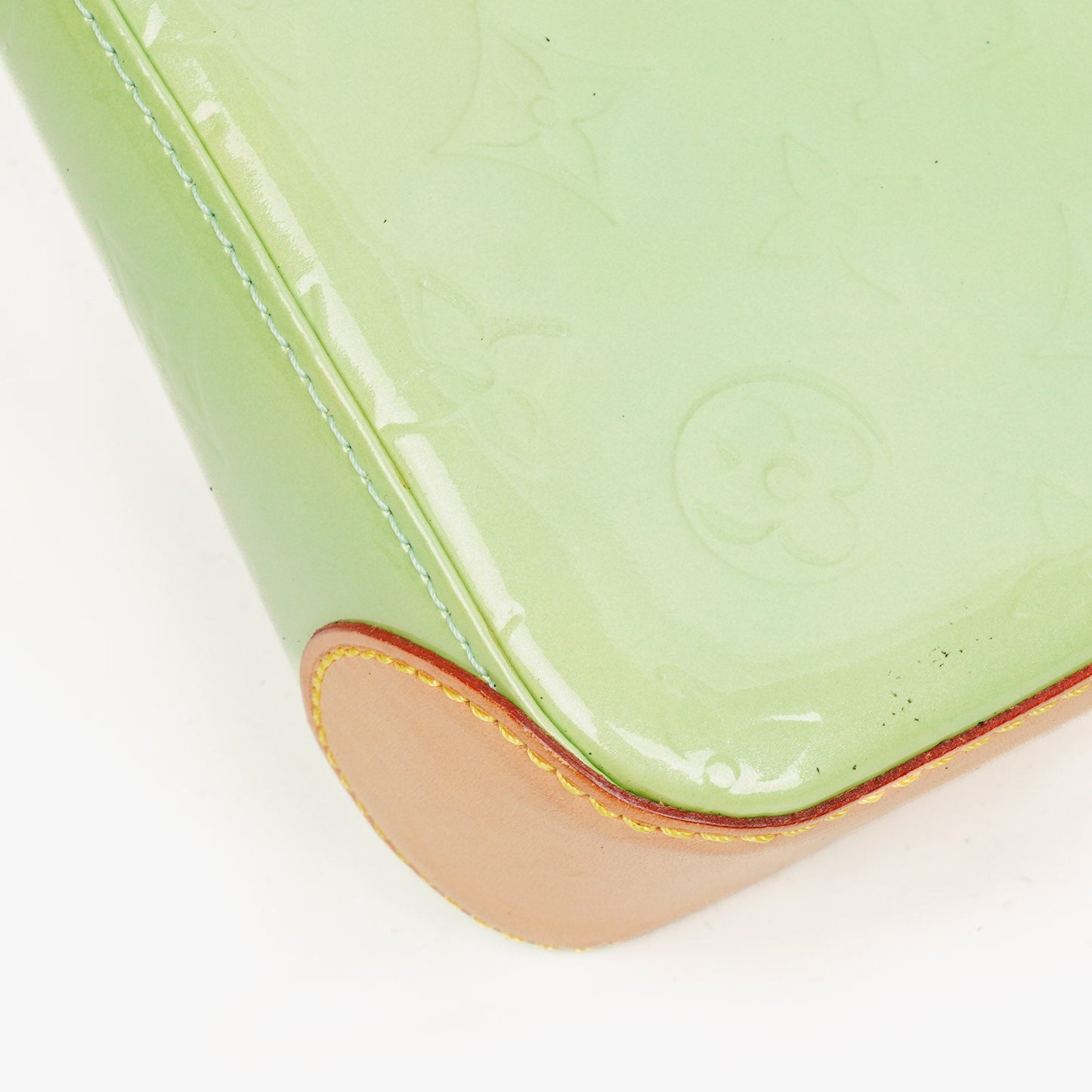 Louis Vuitton Mallory Square Monogram Peppermint Vernis Shouder Bag
