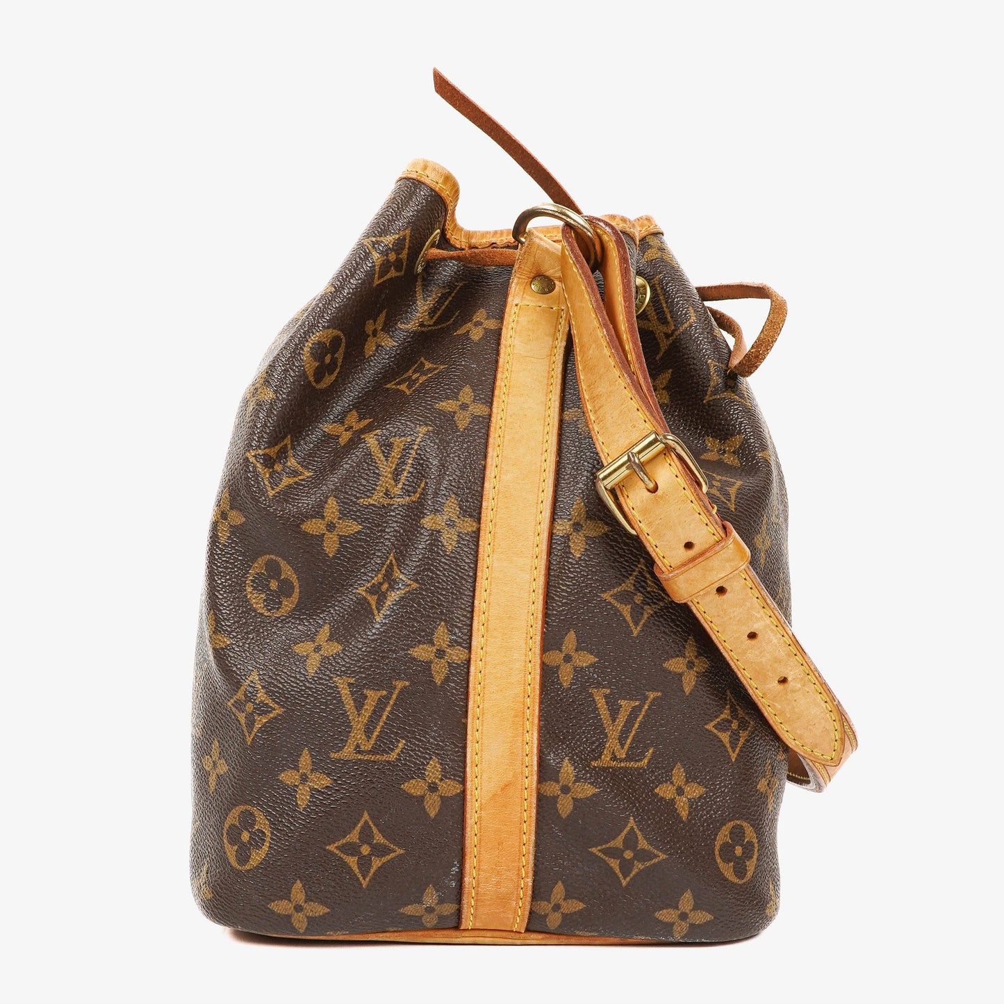 Louis Vuitton Petit Noe Monogram Canvas Shoulder Bag