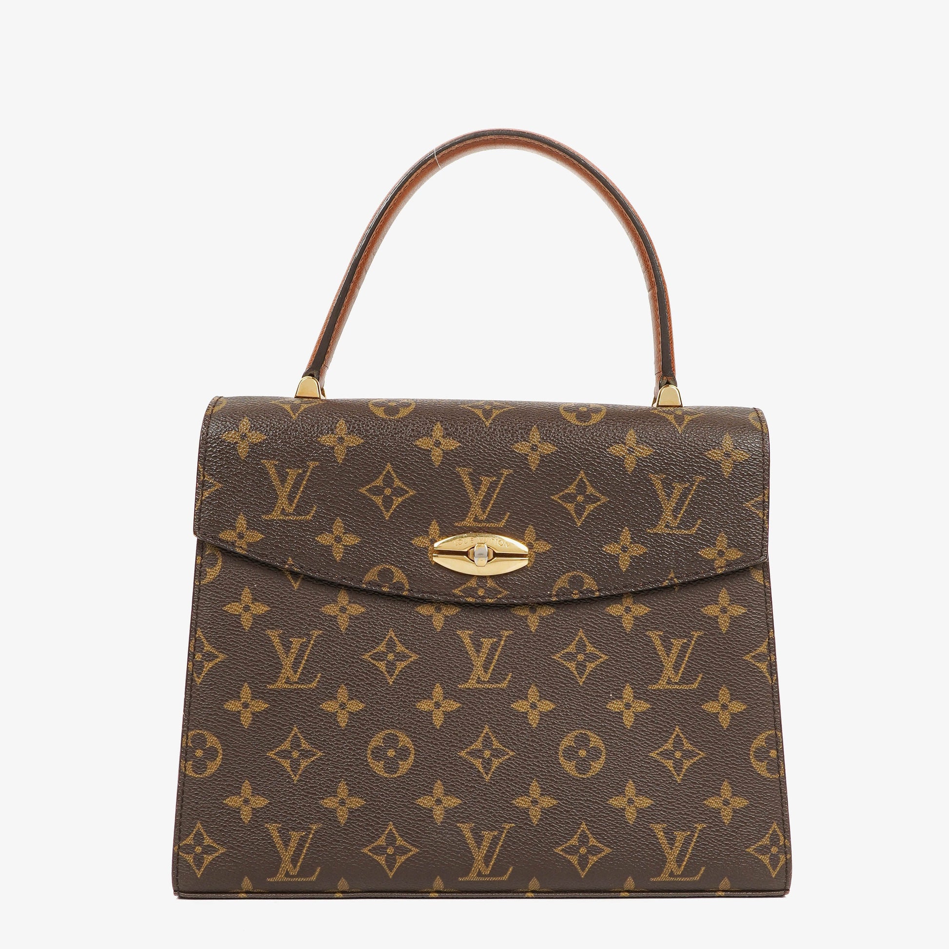 Louis Vuitton Malesherbes Monogram Canvas Handbag