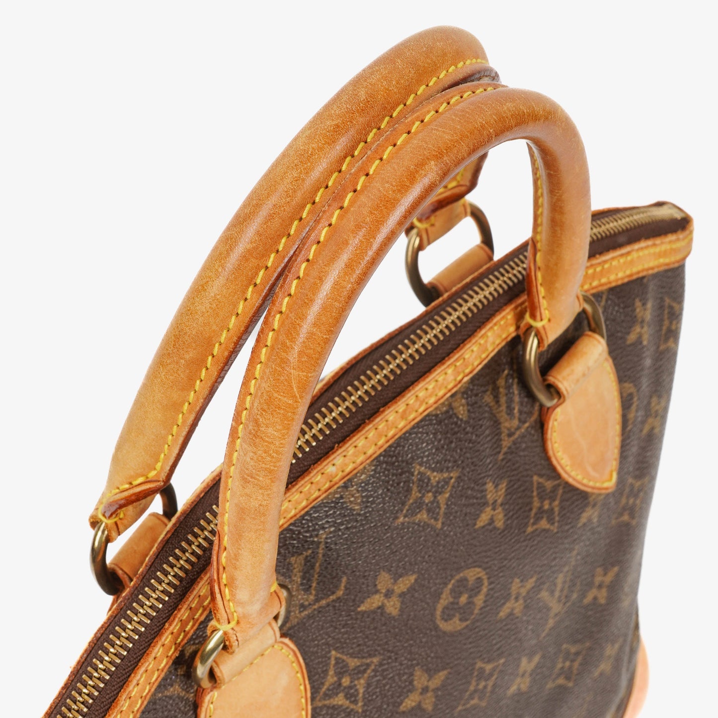 Louis Vuitton Lockit Vertical PM Monogram Canvas Handbag